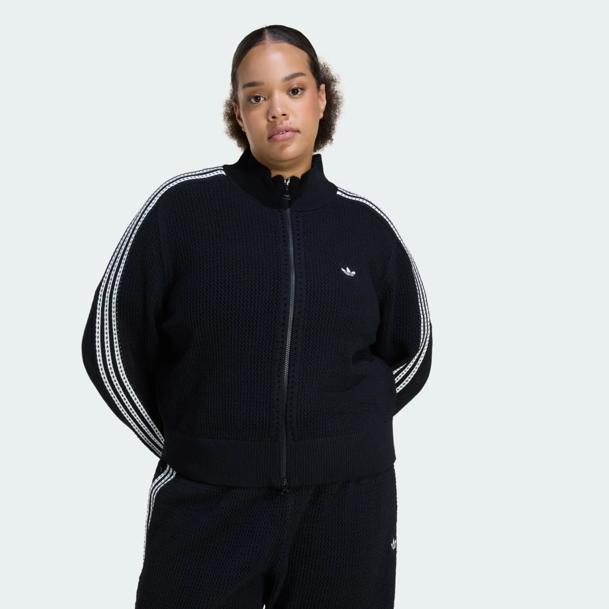 adidas Knitted Crochet Firebird Track Top