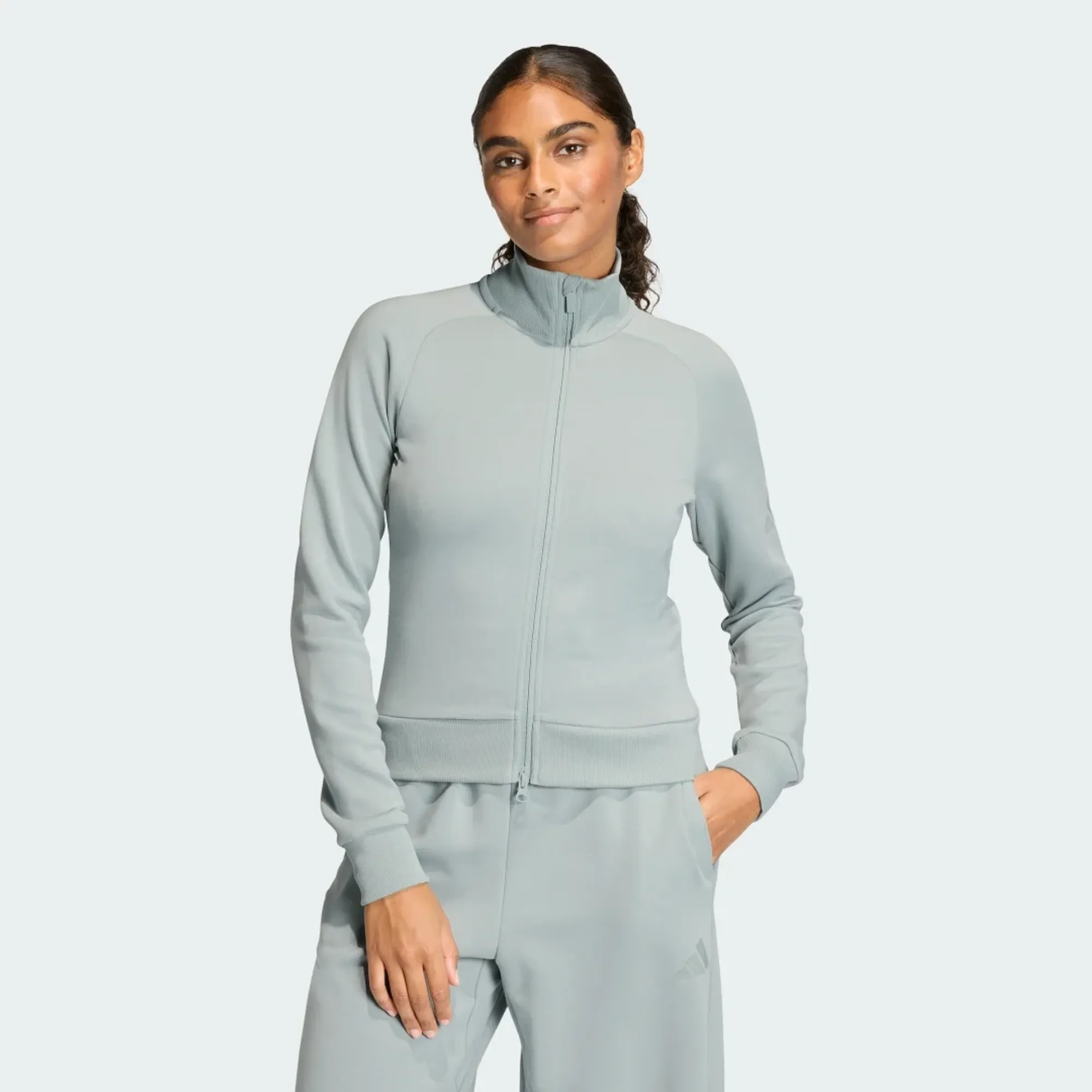 adidas Soft Lux Slim Track Top