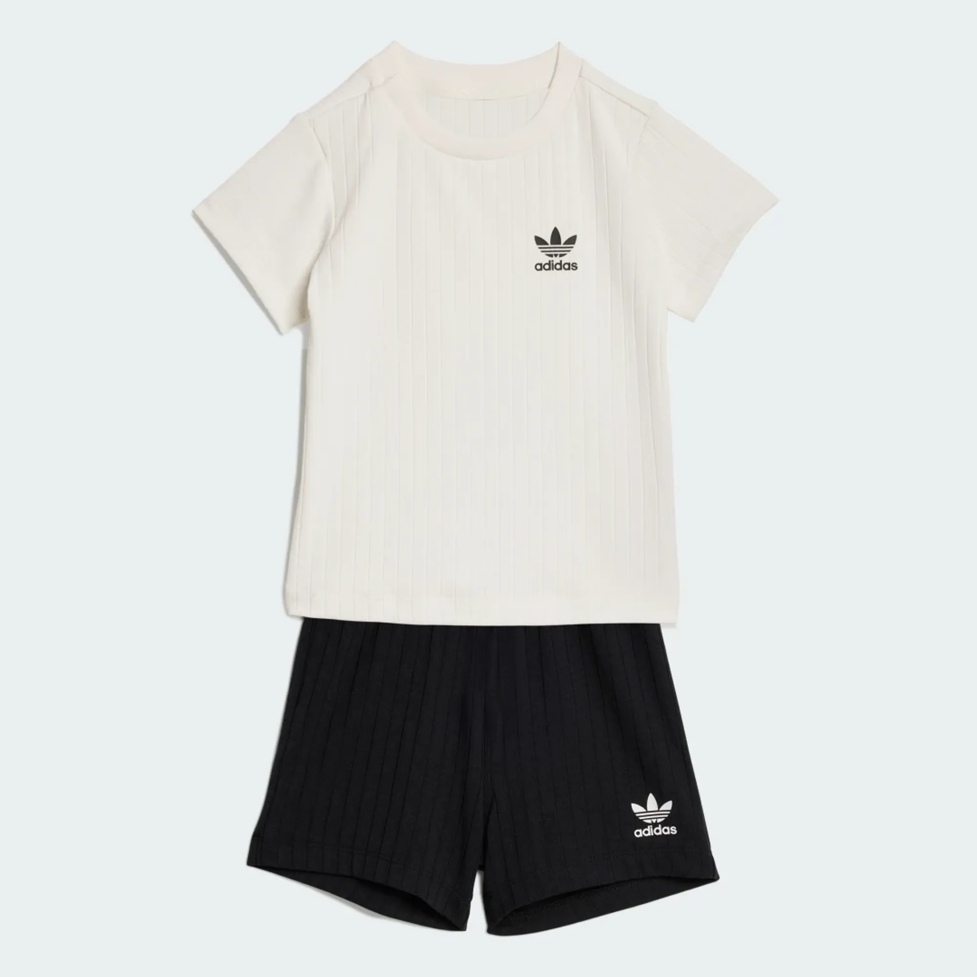 adidas REGULAR WIDE RIB SHORT T-SHIRT SET