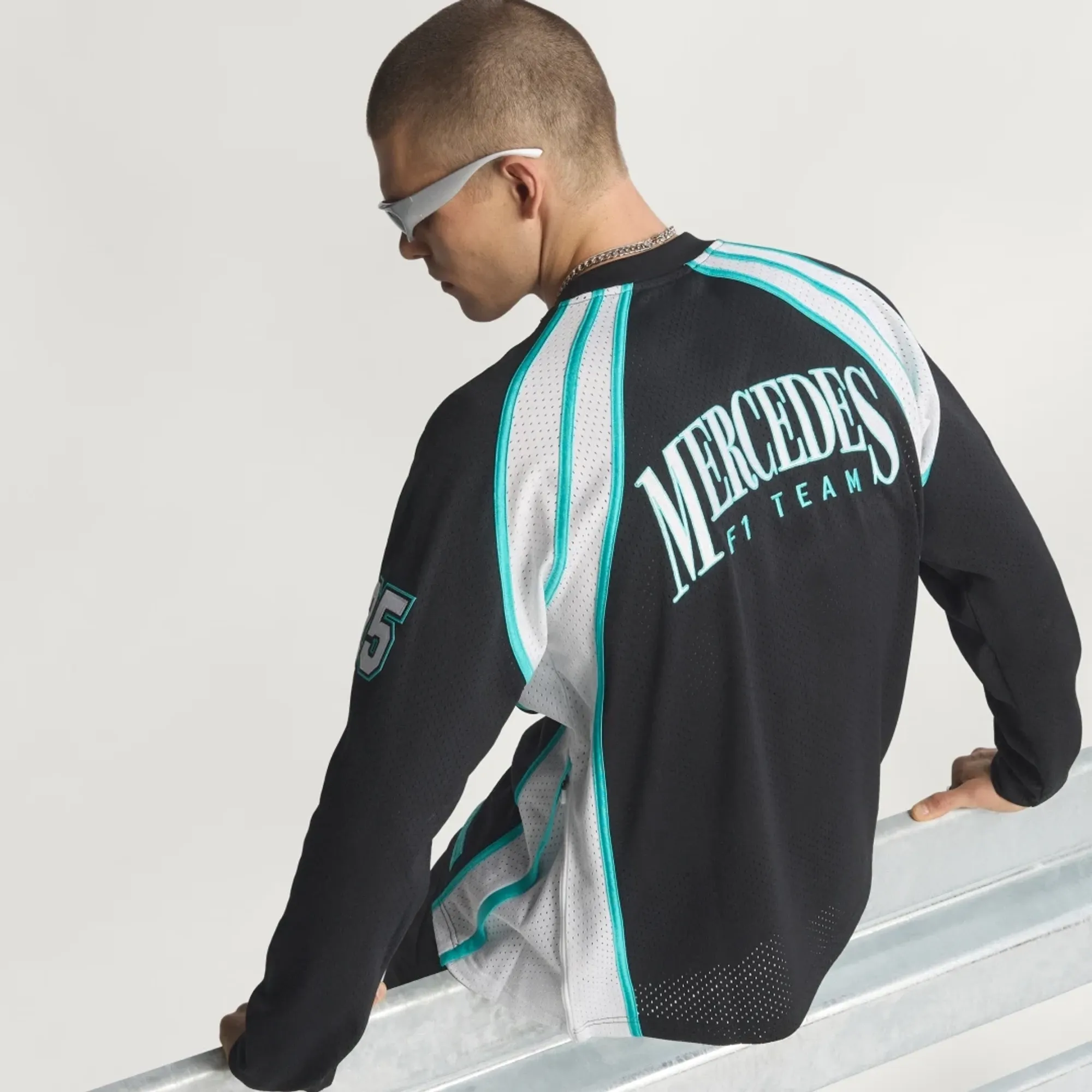 adidas MERCEDES - AMG PETRONAS FORMULA ONE TEAM LAS VEGAS LONGSLEEVE T-Shirt MEN