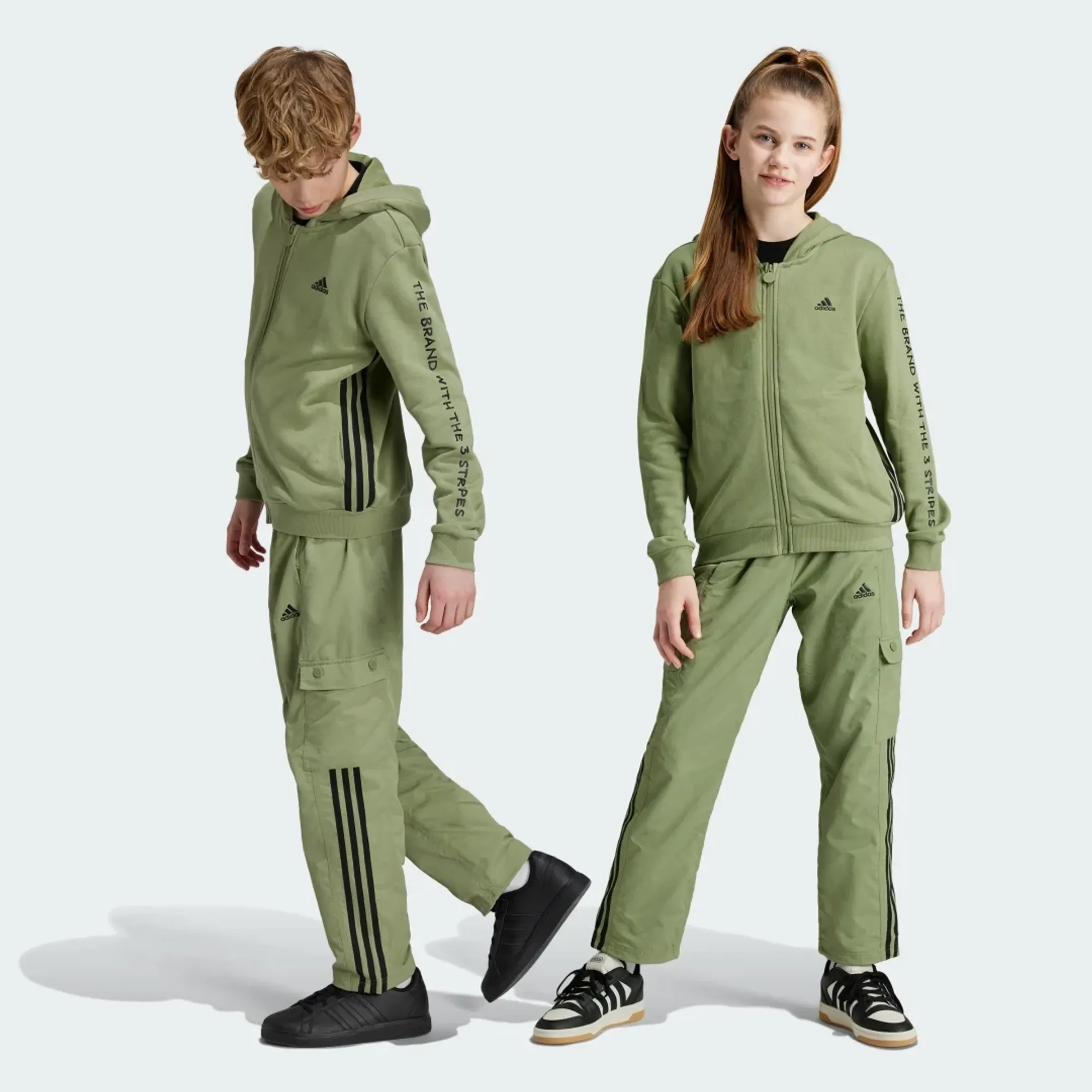 adidas Street Jam Woven Cargo Trousers Kids