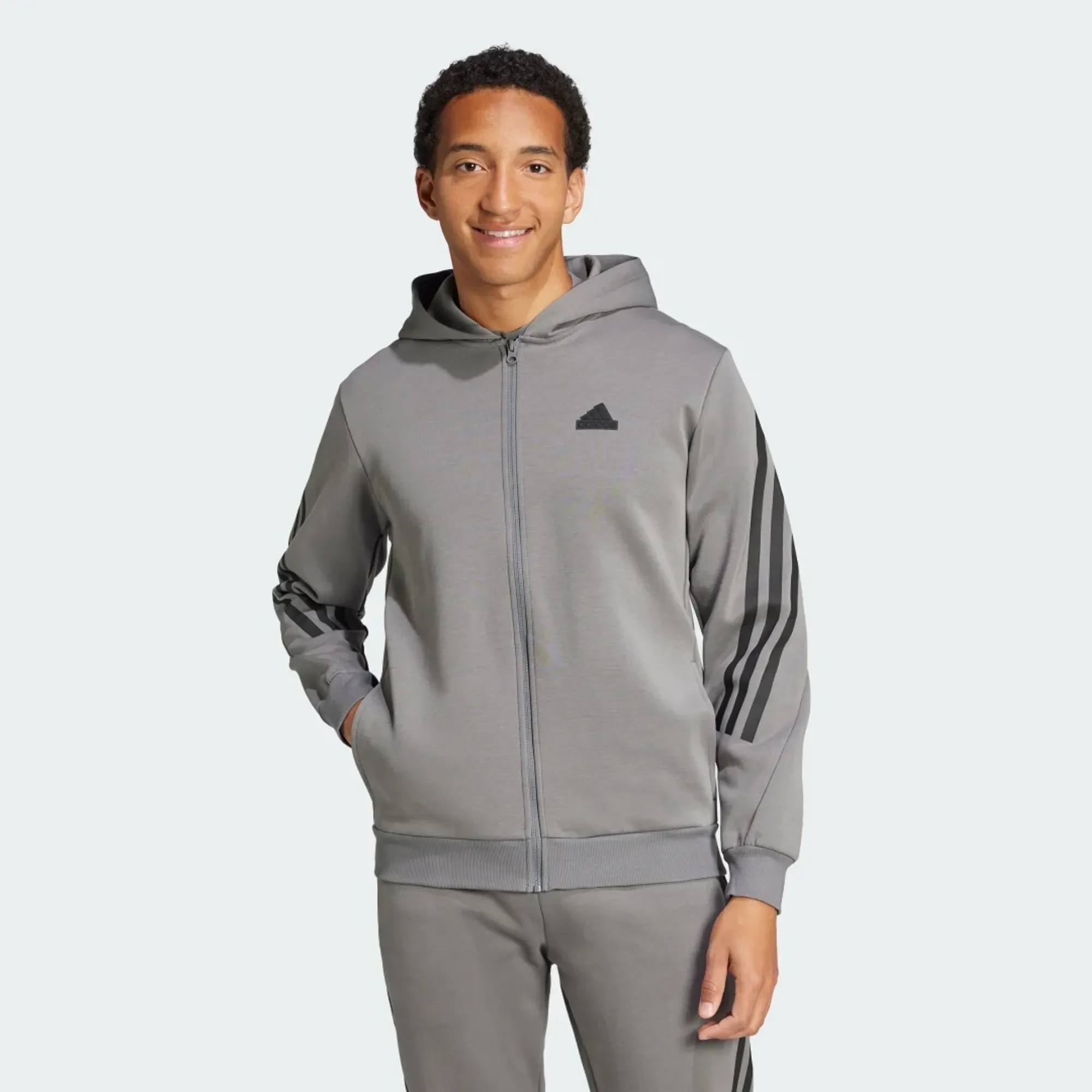 adidas Future Icons 3-Stripes Full Zip Hoodie