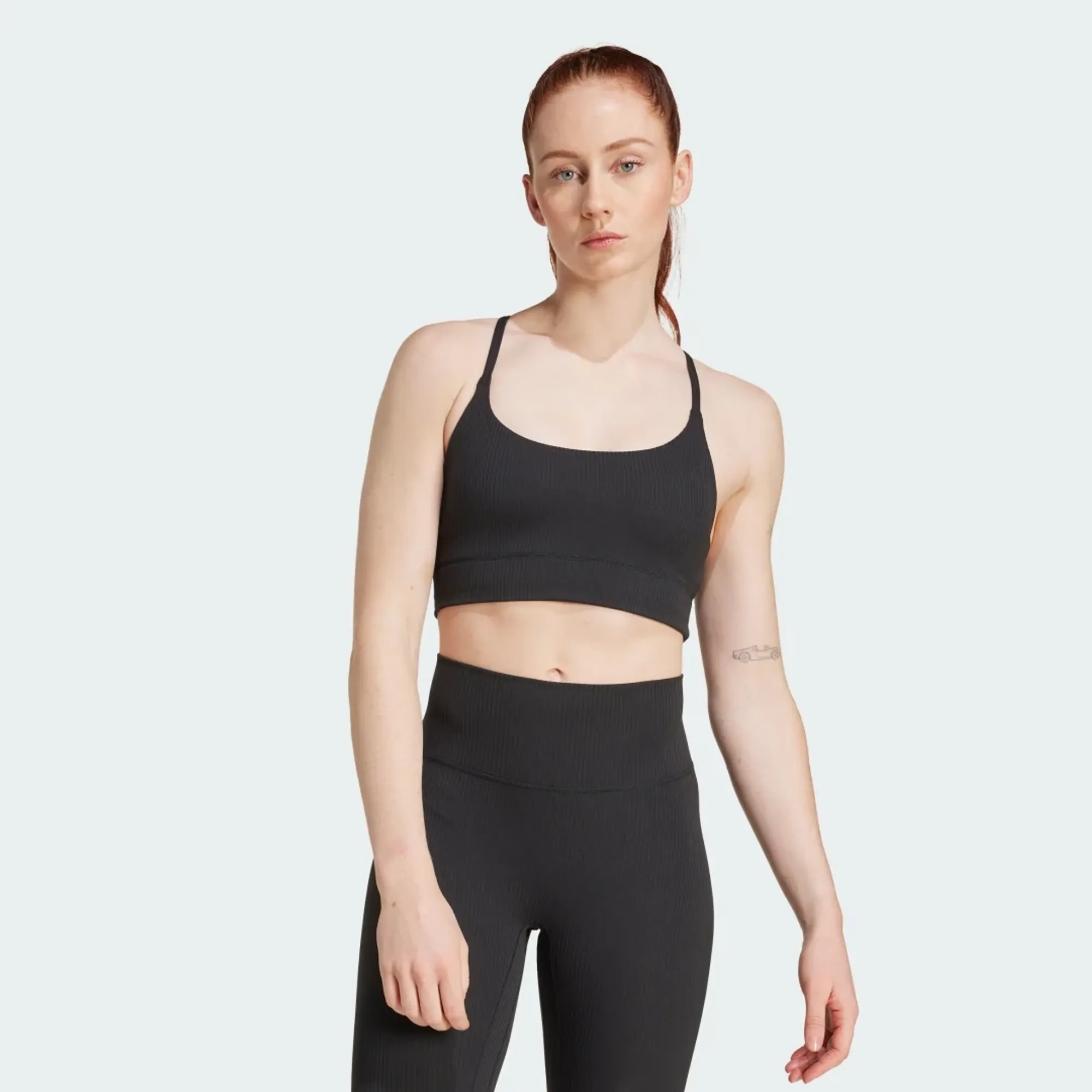 adidas adidas All Me Light Support Rib Bra Long Line Bra