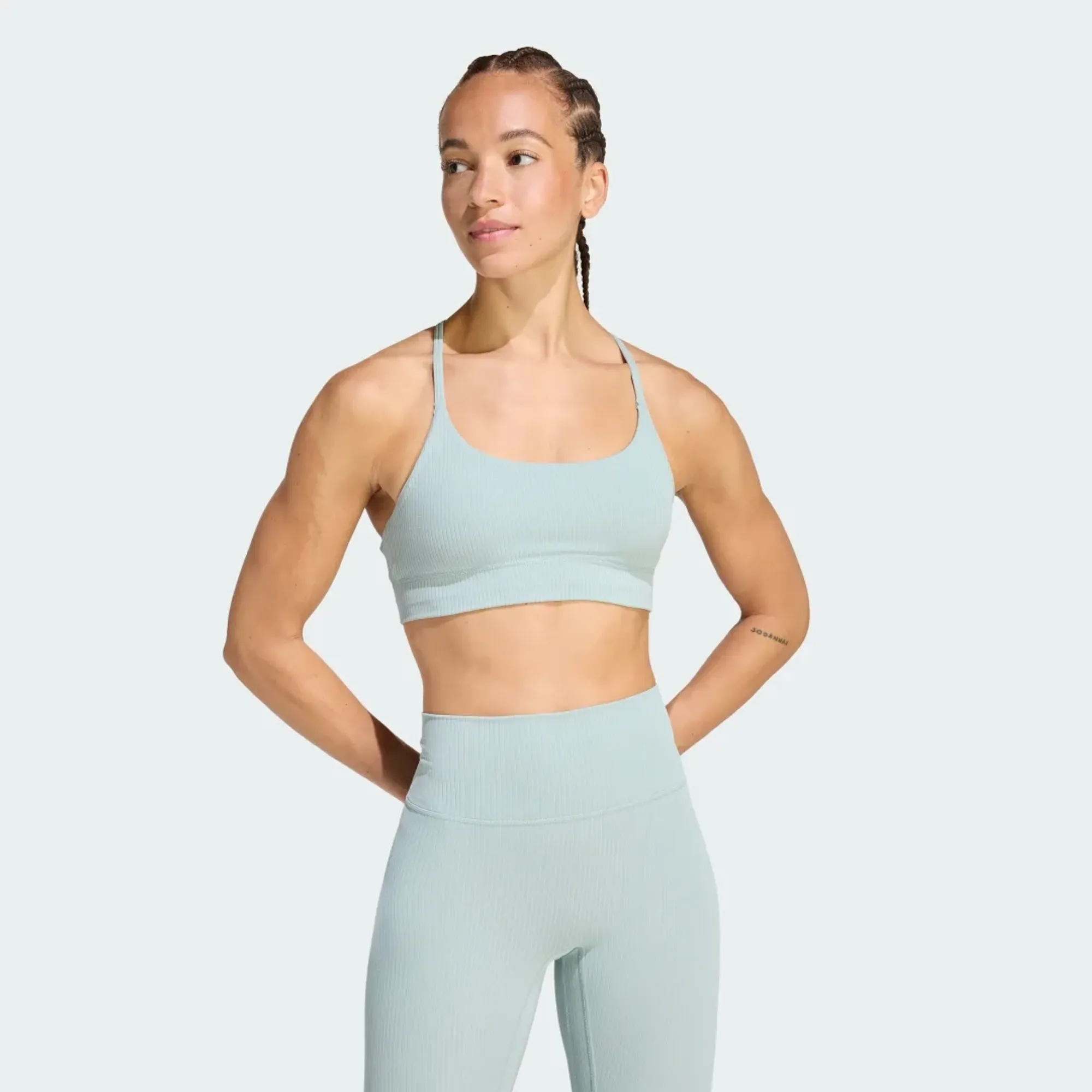 adidas adidas All Me Light Support Rib Bra Long Line Bra