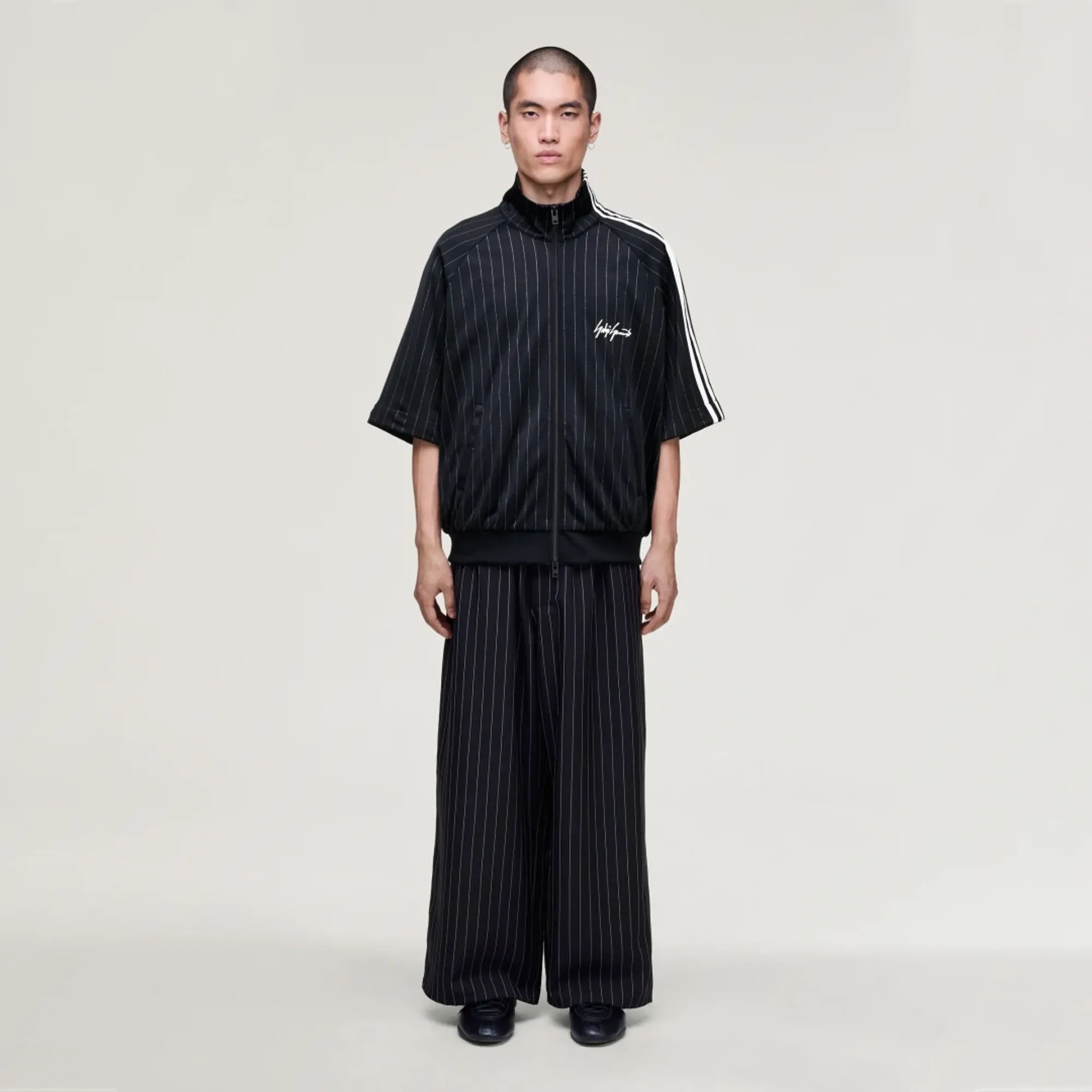 adidas Y-3 SPORT UNIFORM PINSTRIPE TRACK Trousers