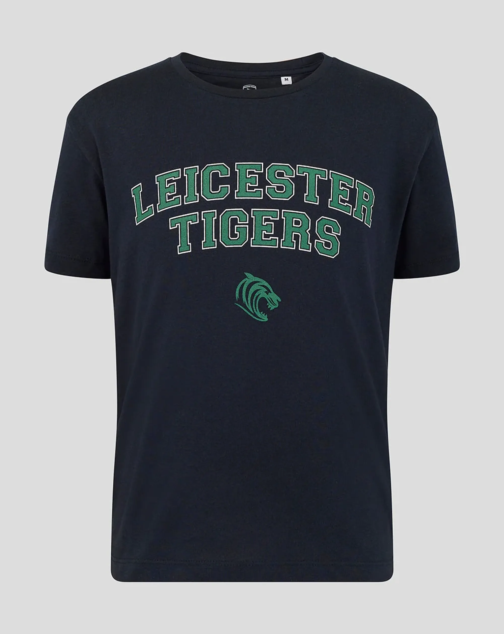 Castore Leicester Tigers Junior 25/26 Varsity Short Sleeve T-shirt - Navy