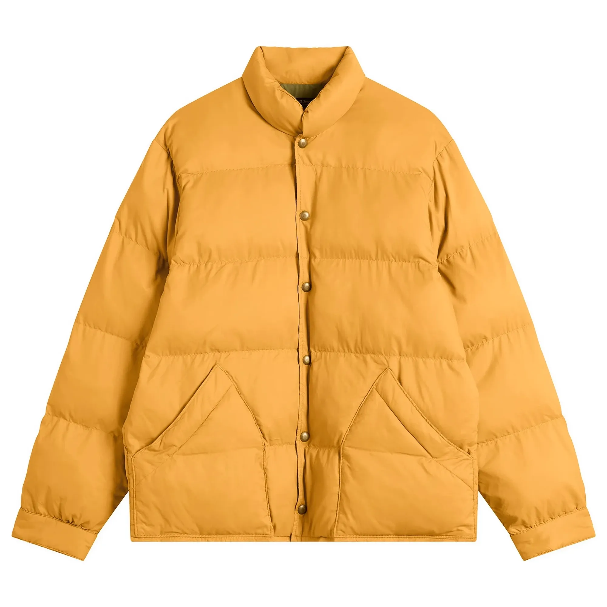 RRL Men's Down Ridge Jacket Vintage Yellow