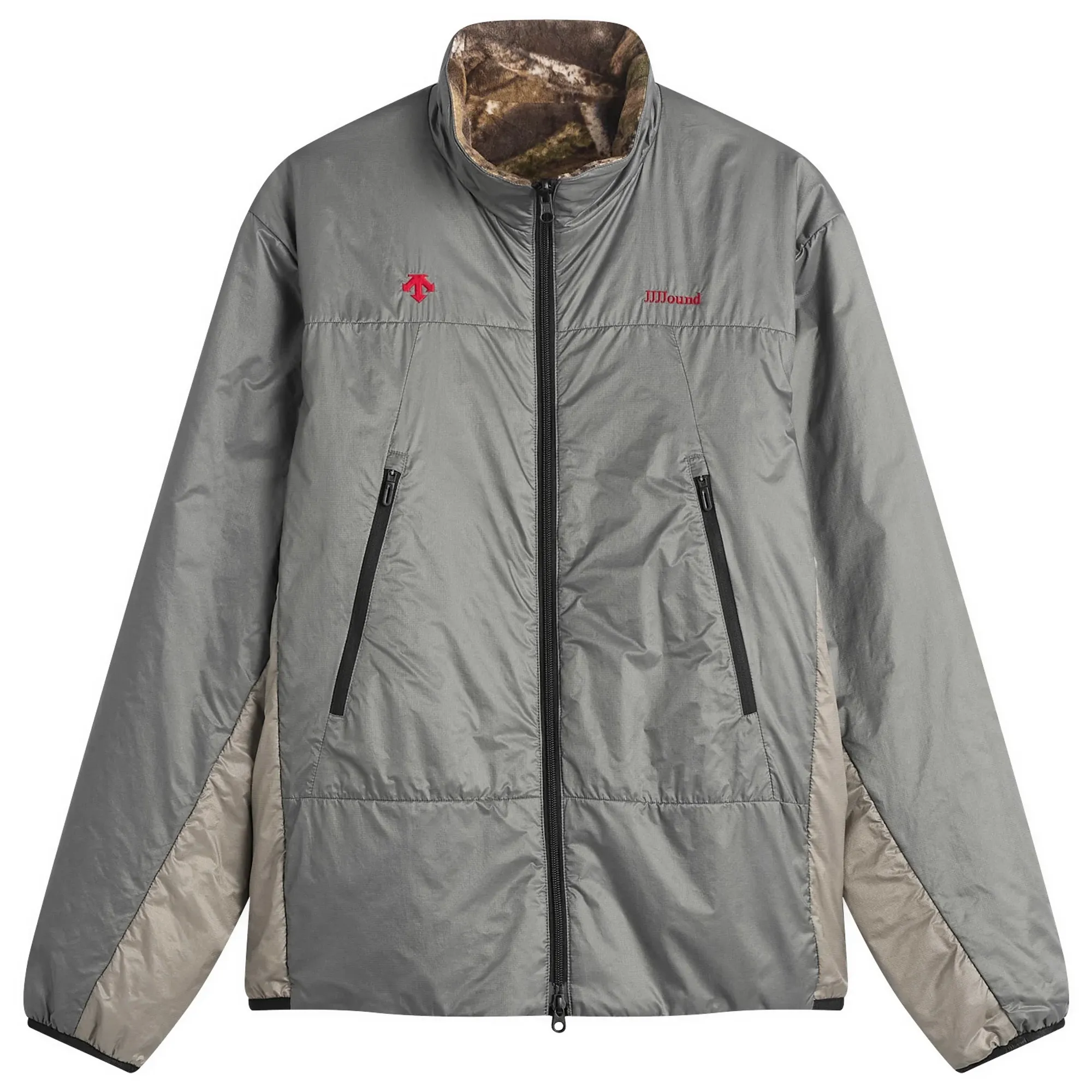 Descente Men's Allterrain x JJJJound Reversible Jacket Charcoal/Taupe