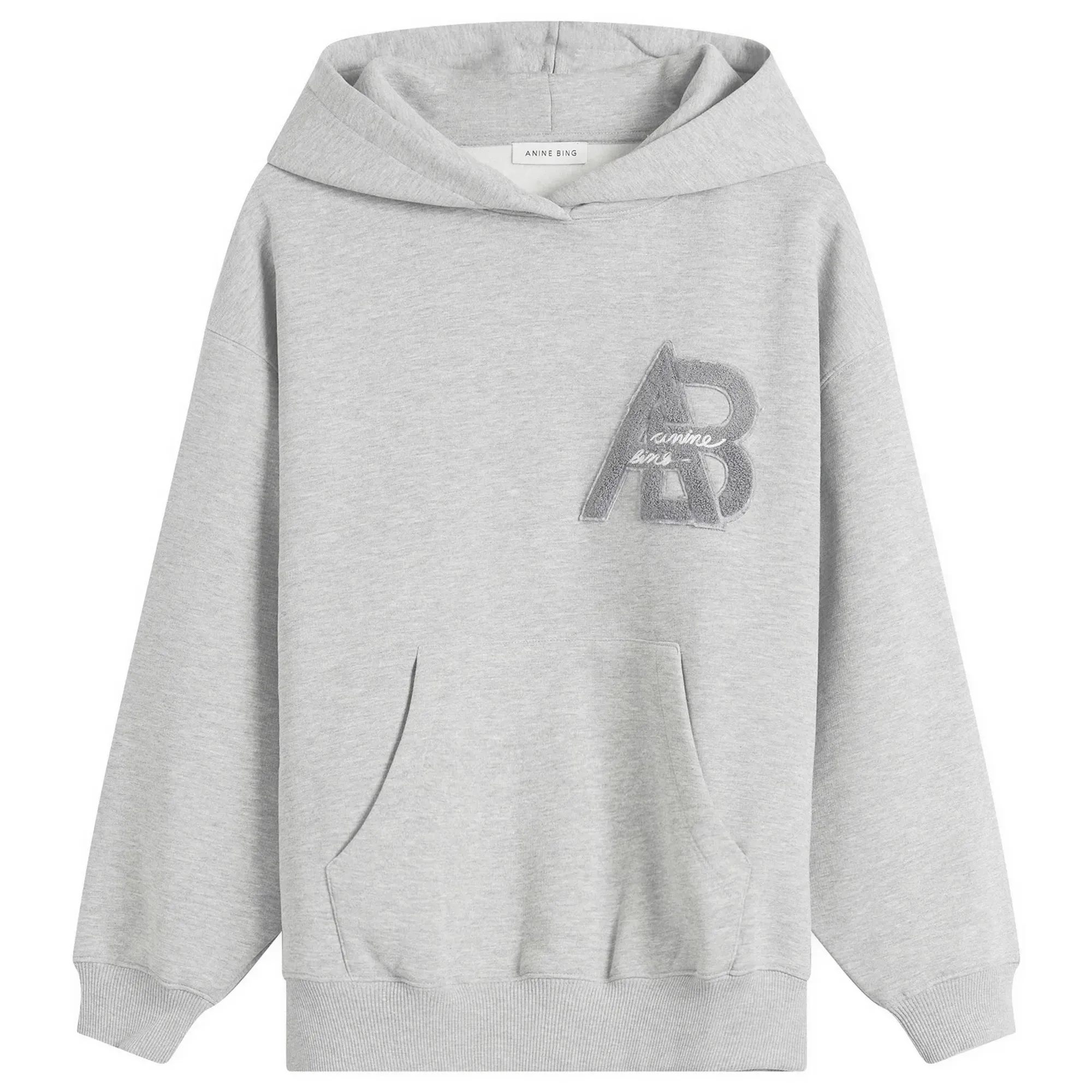 Anine Bing Women's Jaci Hoodie Grey Melange
