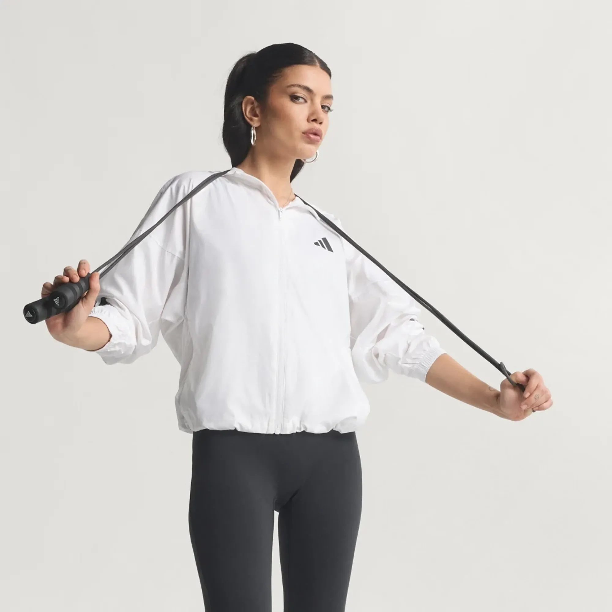 adidas Hyperglam 3-Stripes Windbreaker