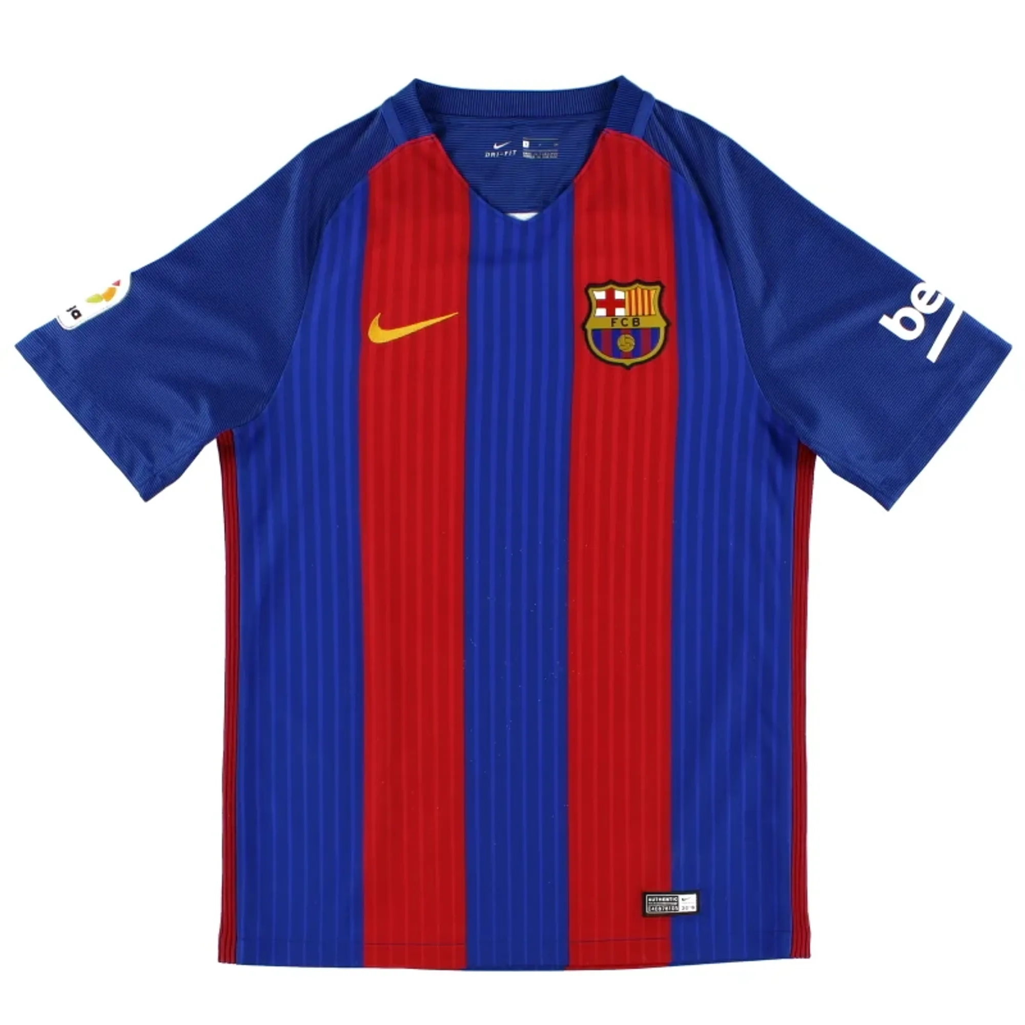 2016-17 Barcelona Nike Home Shirt *Mint* S - Barcelona / Mint 