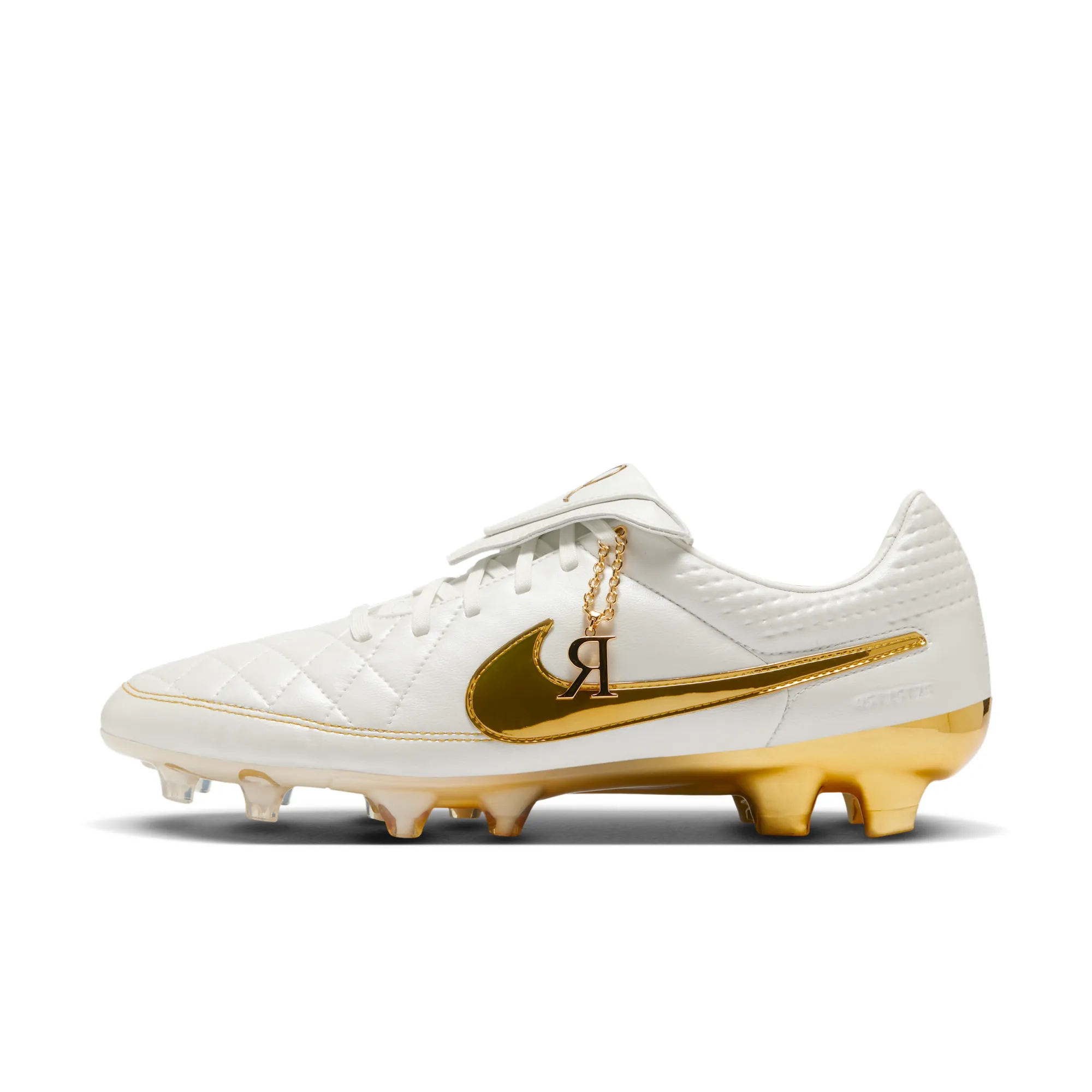 Nike Tiempo Legend SE Firm-Ground Low-Top Football Boots - White