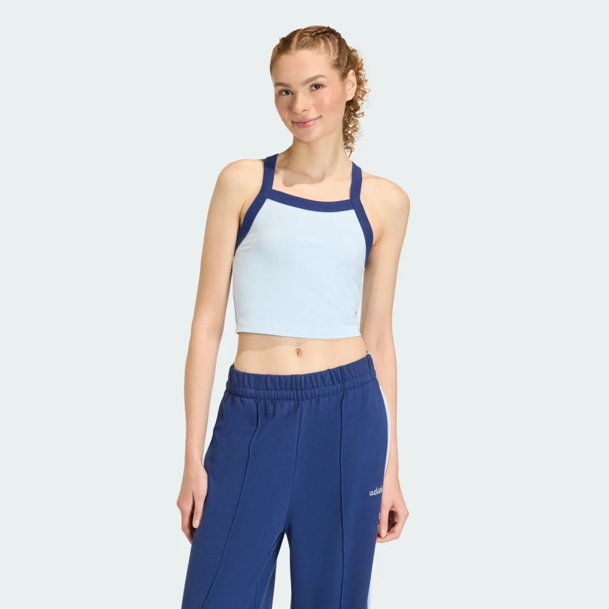 adidas Seasonal Essentials Colorpop Tank with Embroidered Graphic