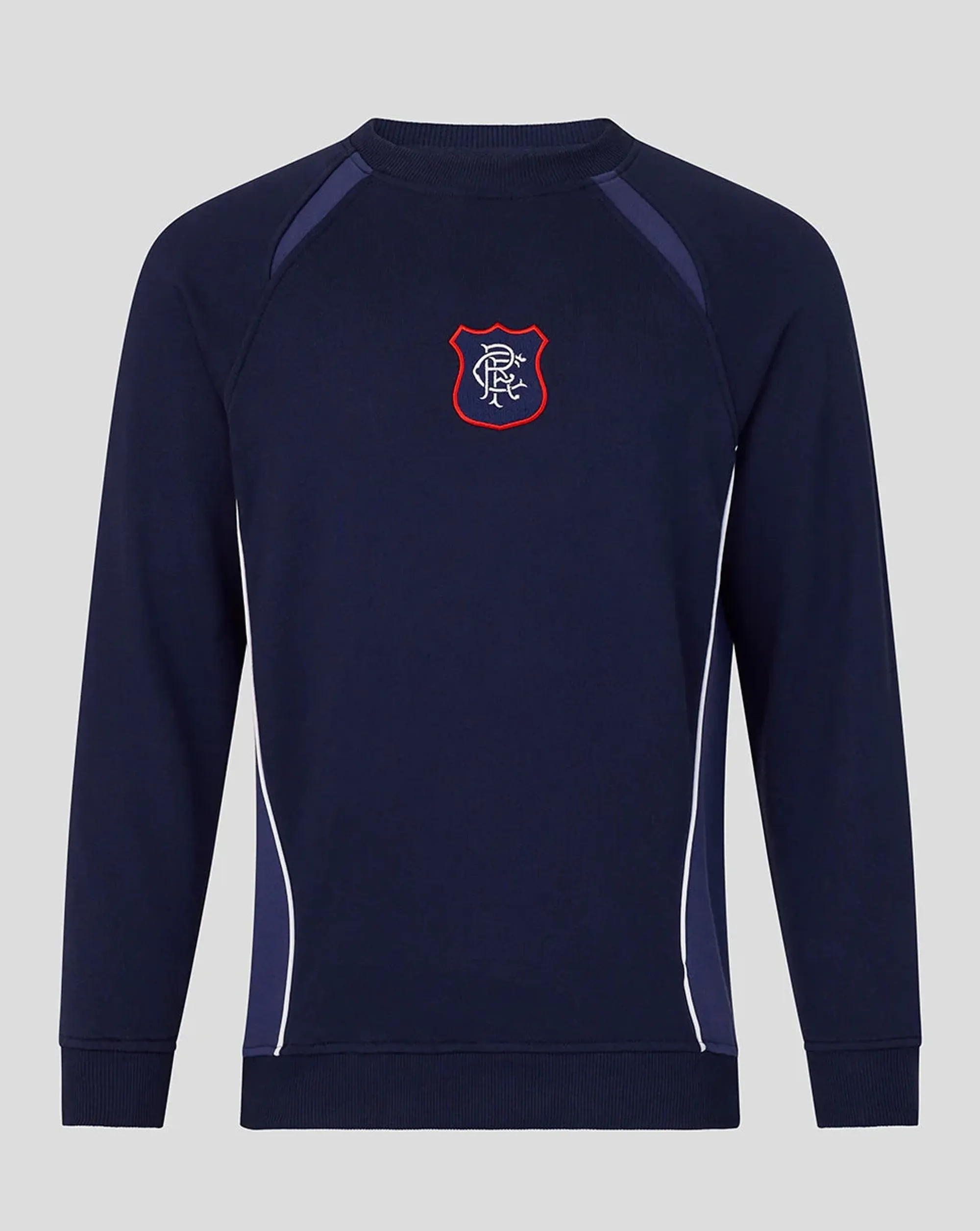 Castore Rangers Unisex 25/26 Panelled Sweatshirt - Navy