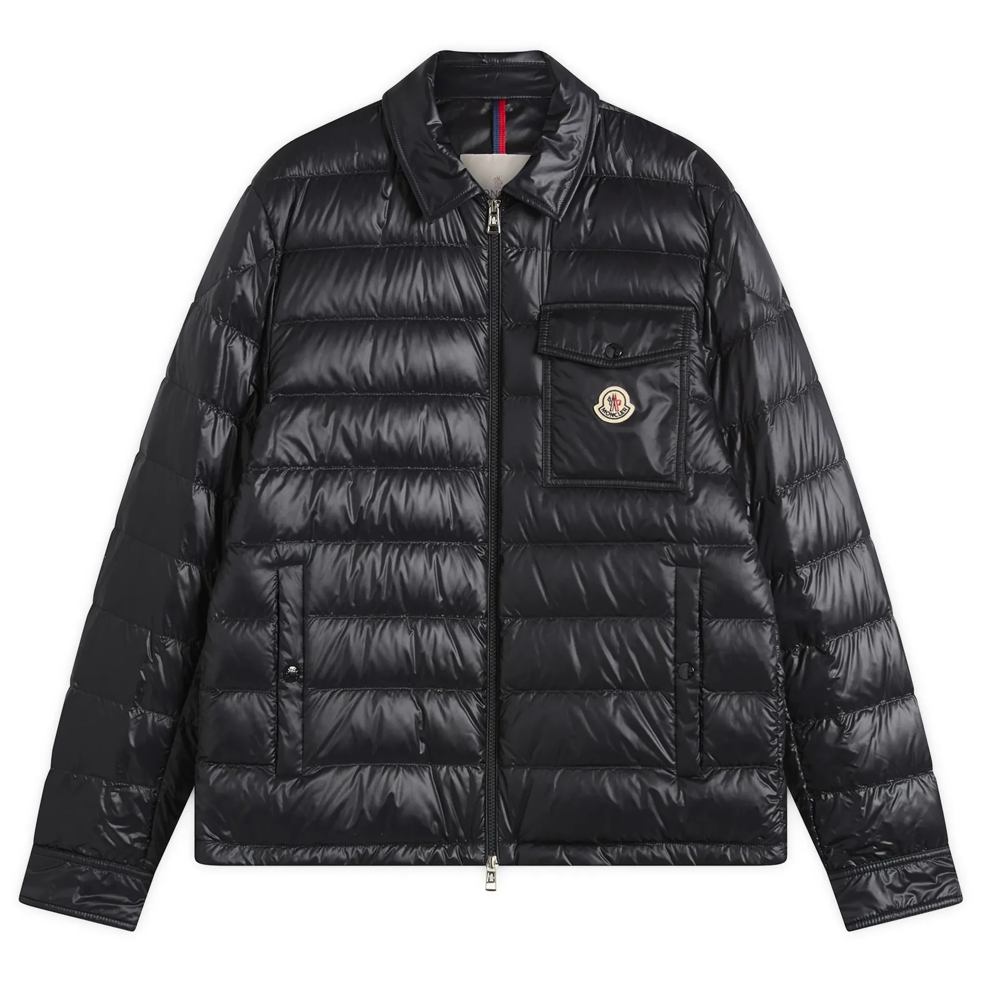 Moncler Men's Mourillon Shirt Jacket Navy