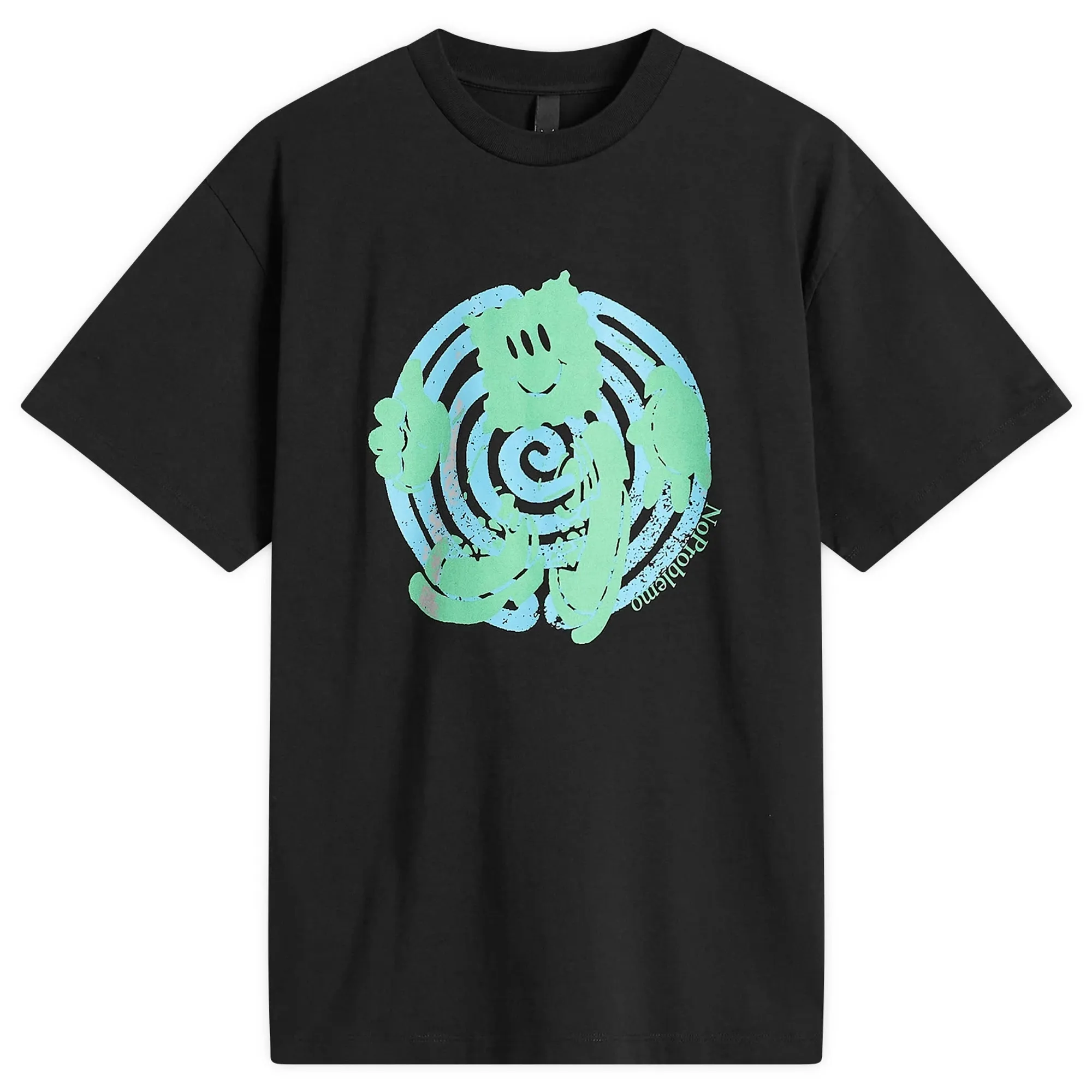 No Problemo Men's Acid Team T-Shirt Black