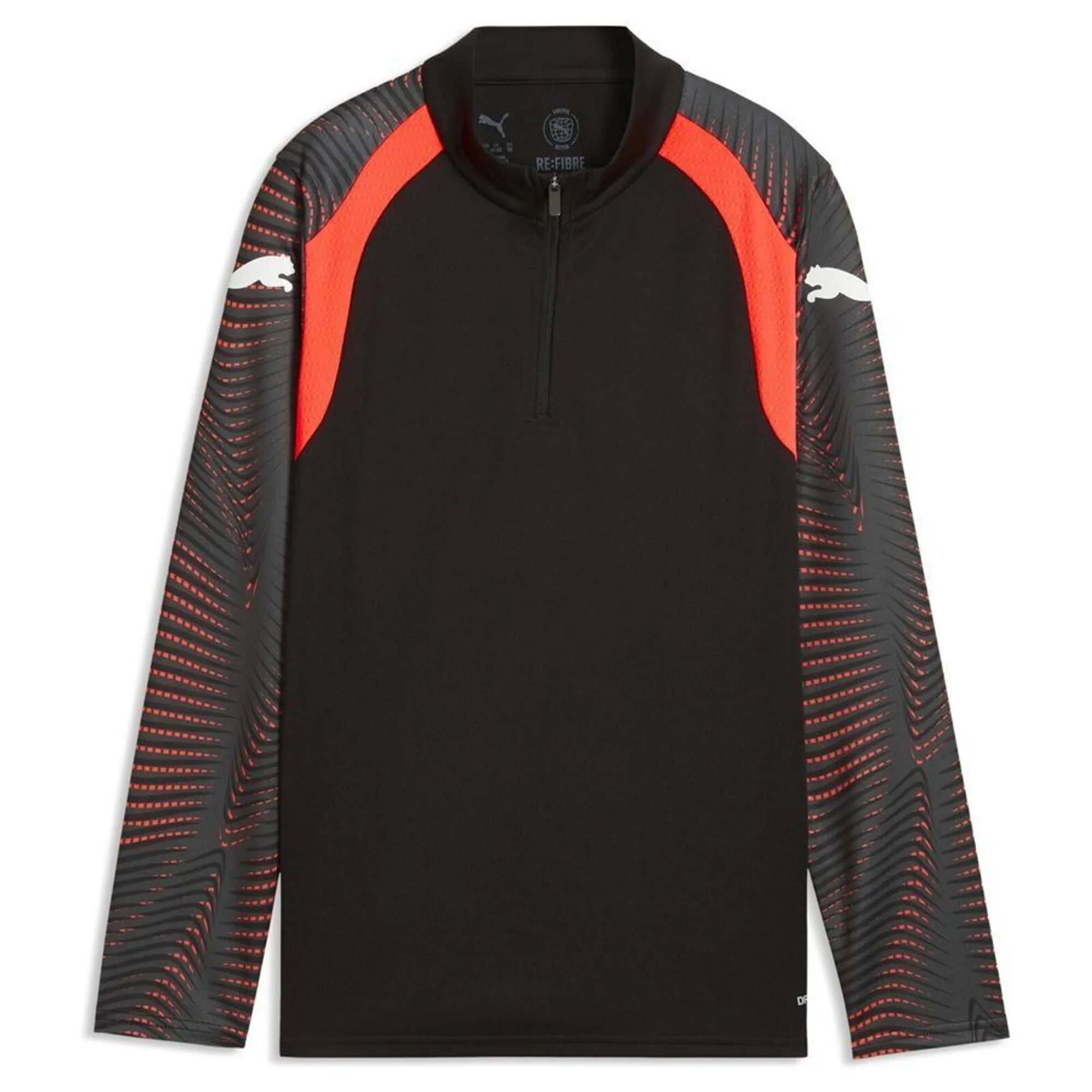 Puma Training Shirt Individualfinal 1/4 Zip - ['Black']