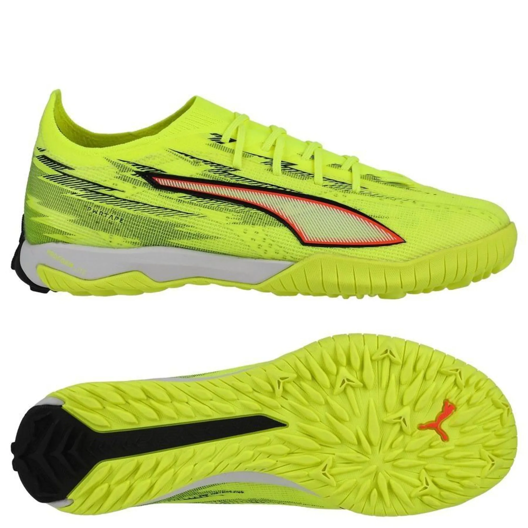 Puma Ultra 6 Pro Cage Tt Unleashed - Yellow Alert/Puma Black/Glowing Red/Lime Squeeze - ['Yellow']