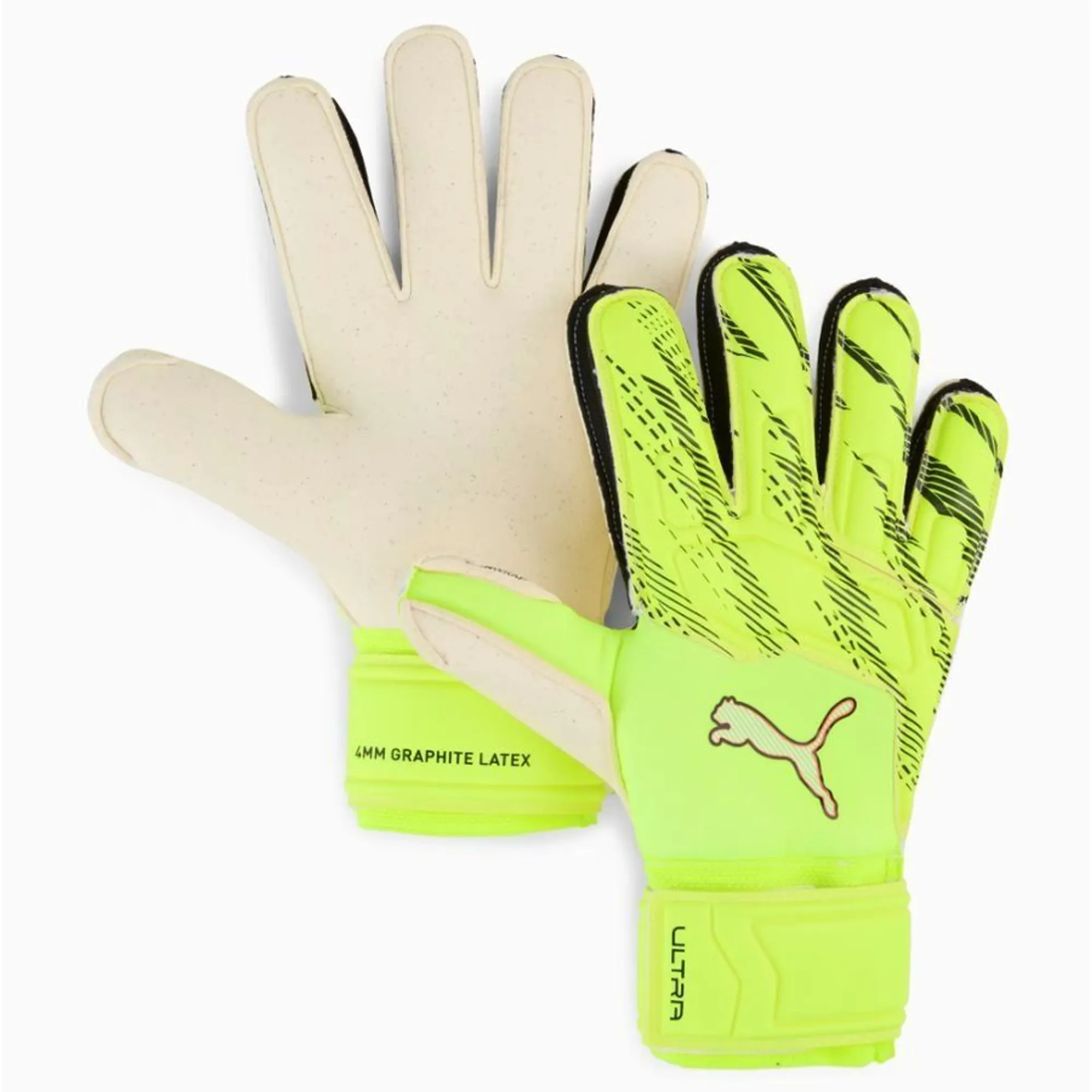 Puma Goalkeeper Gloves Ultra Pro Protect Rc Unleashed - ['Yellow']