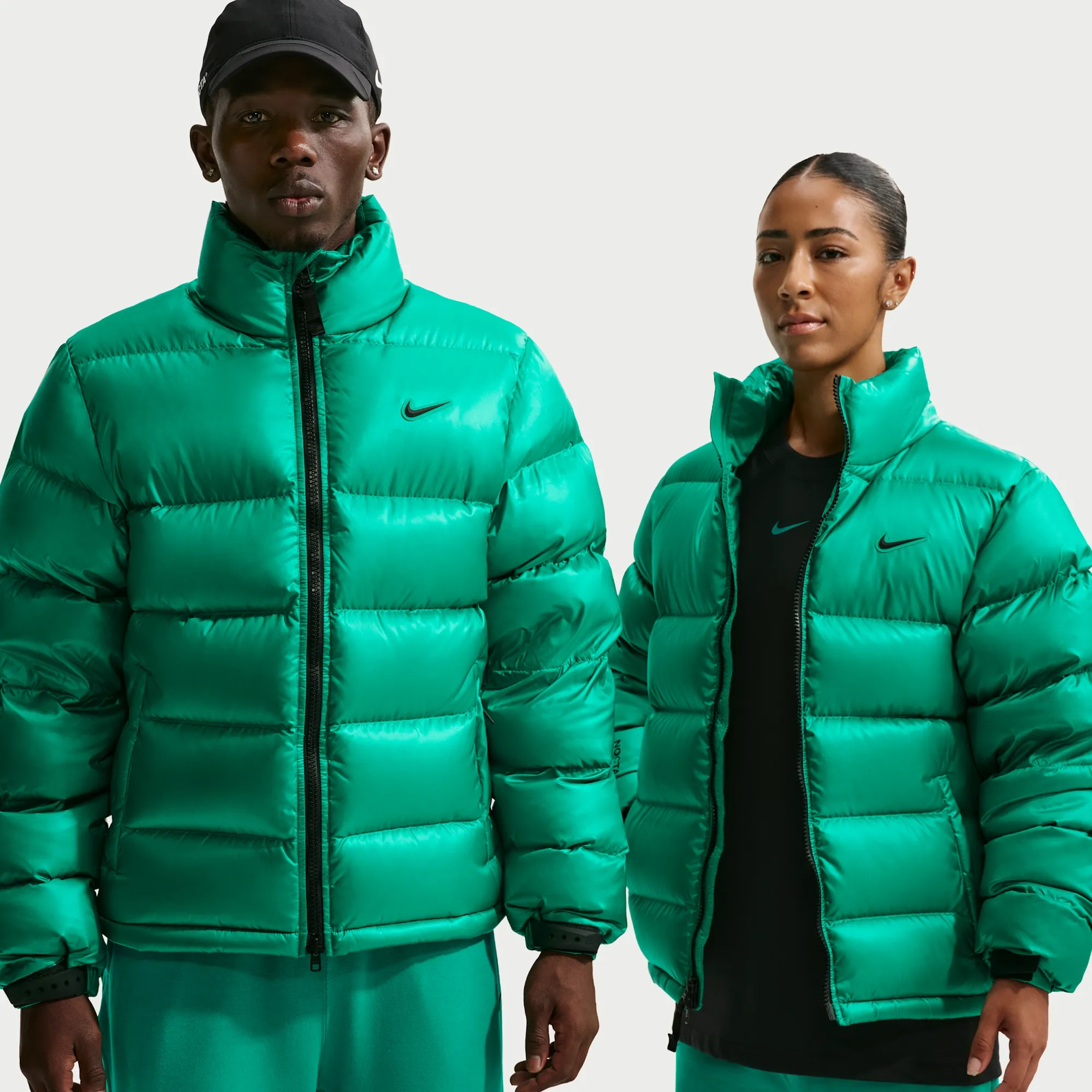 Nike NOCTA Sunset Puffer - Green - Polyester
