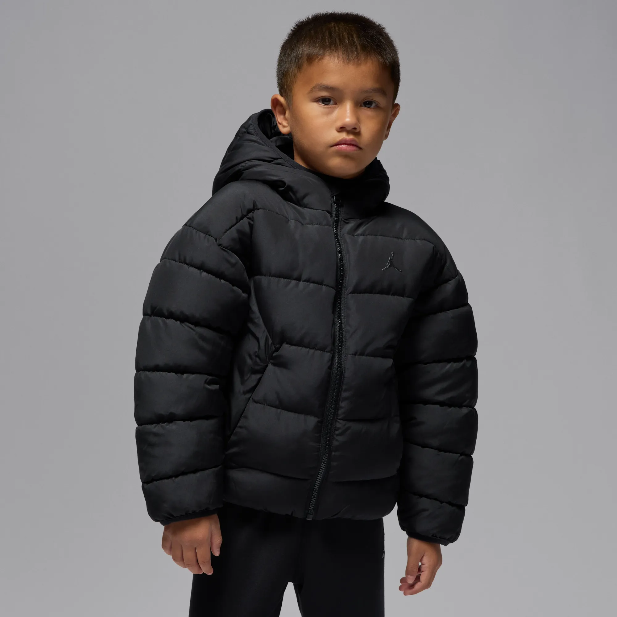 Nike Jordan Younger Kids' Brooklyn Puffer - Black - Polyester