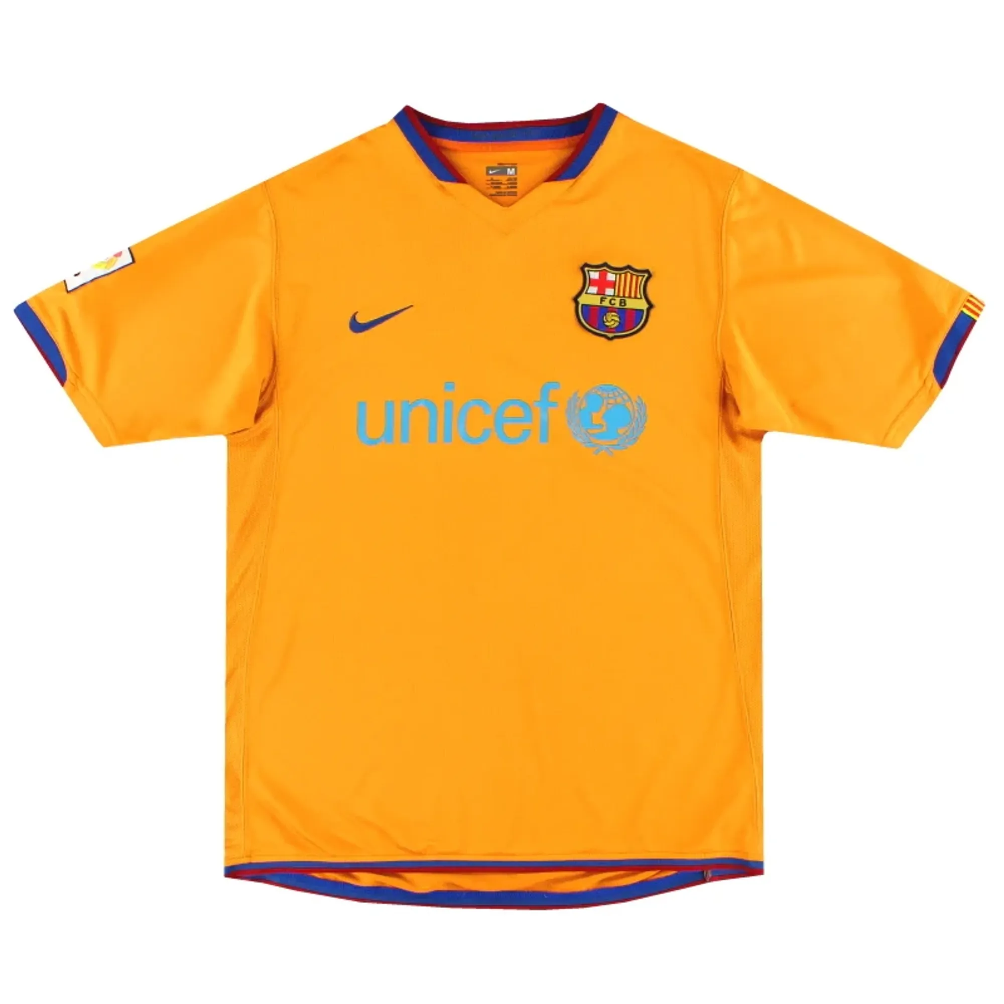 2006-08 Barcelona Nike Away Shirt L - Barcelona / Excellent
