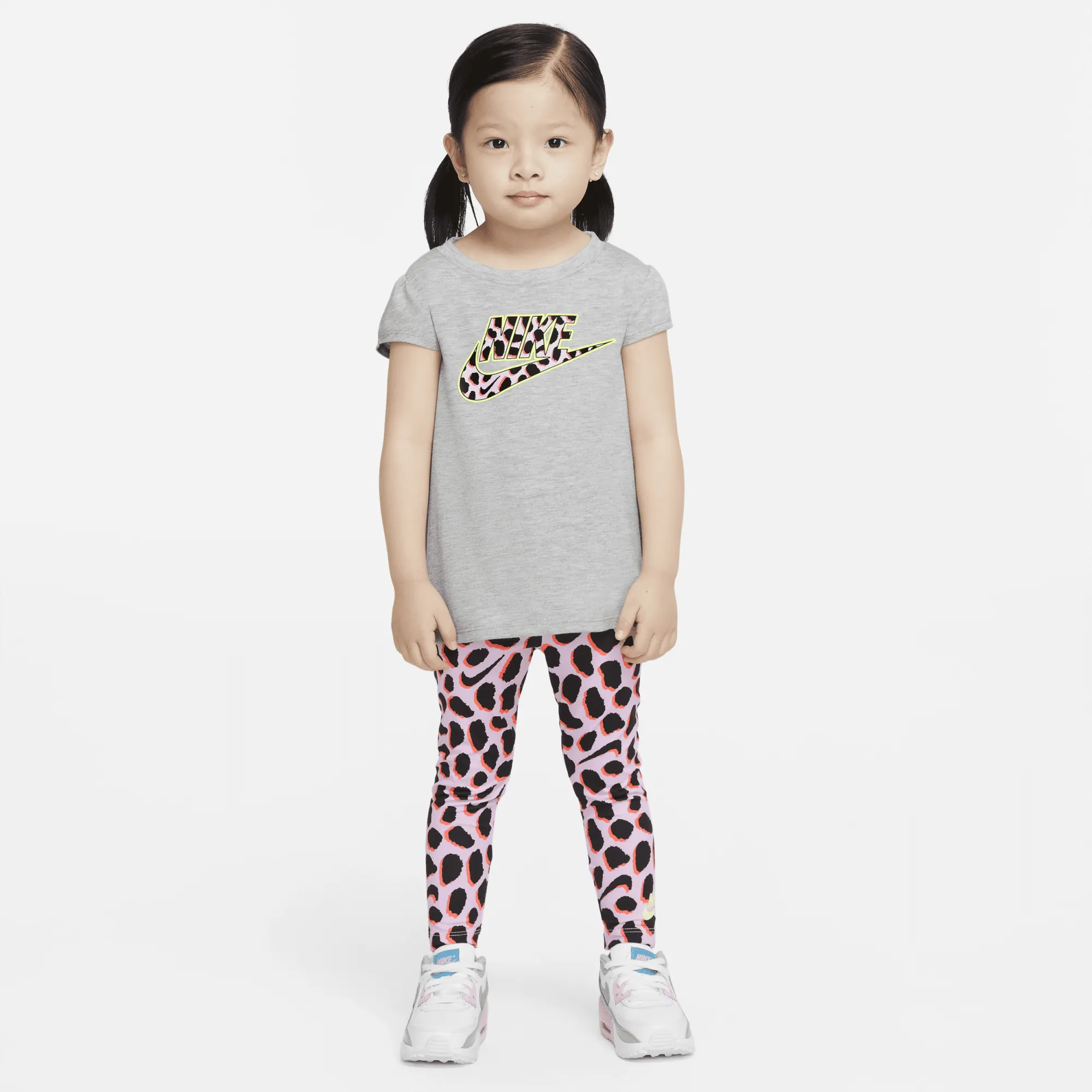 Nike Toddler T-Shirt and Leggings Set - Pink - Polyester