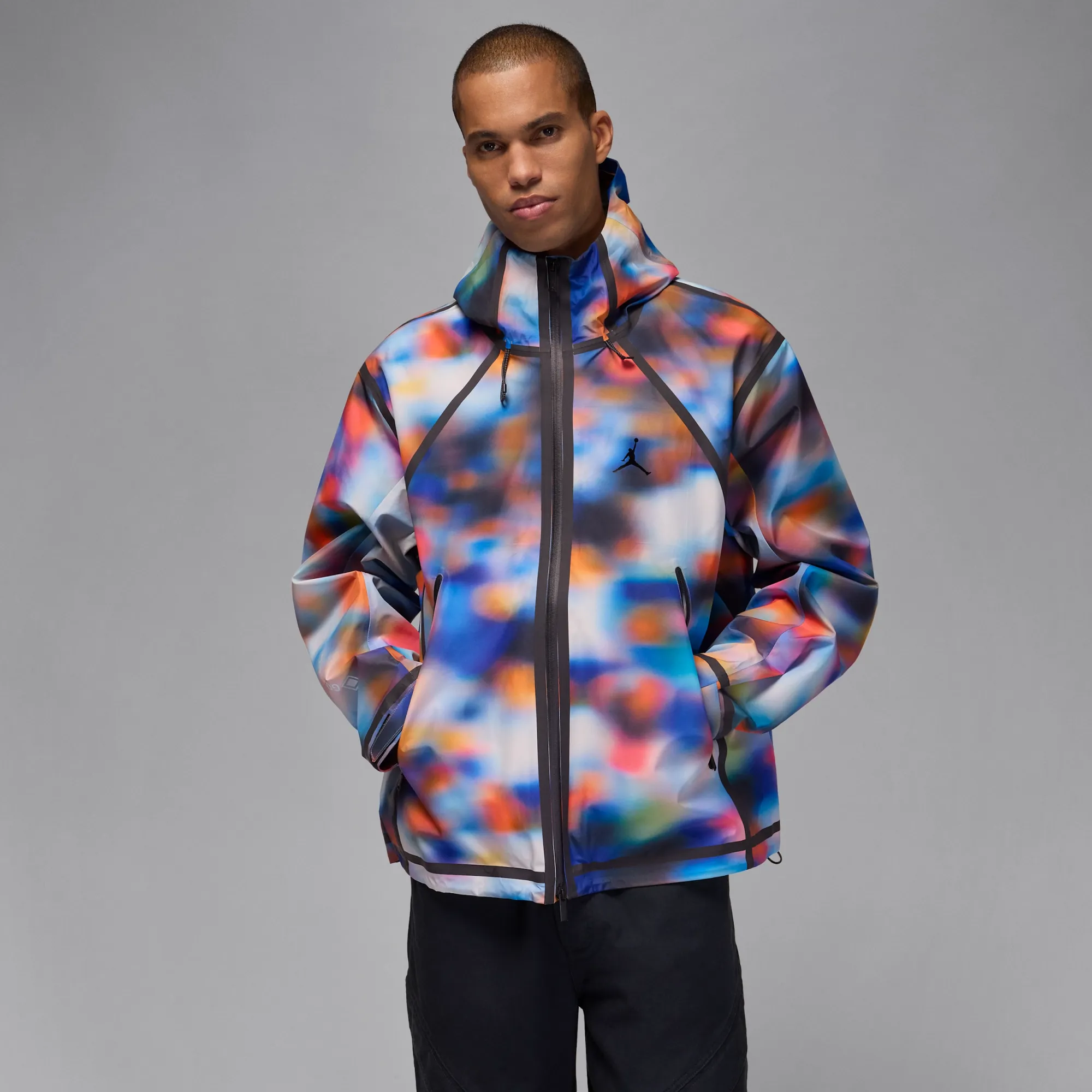 Nike Jordan Flight Men's GORE-TEX Mountainside Jacket - Grey - Polyester