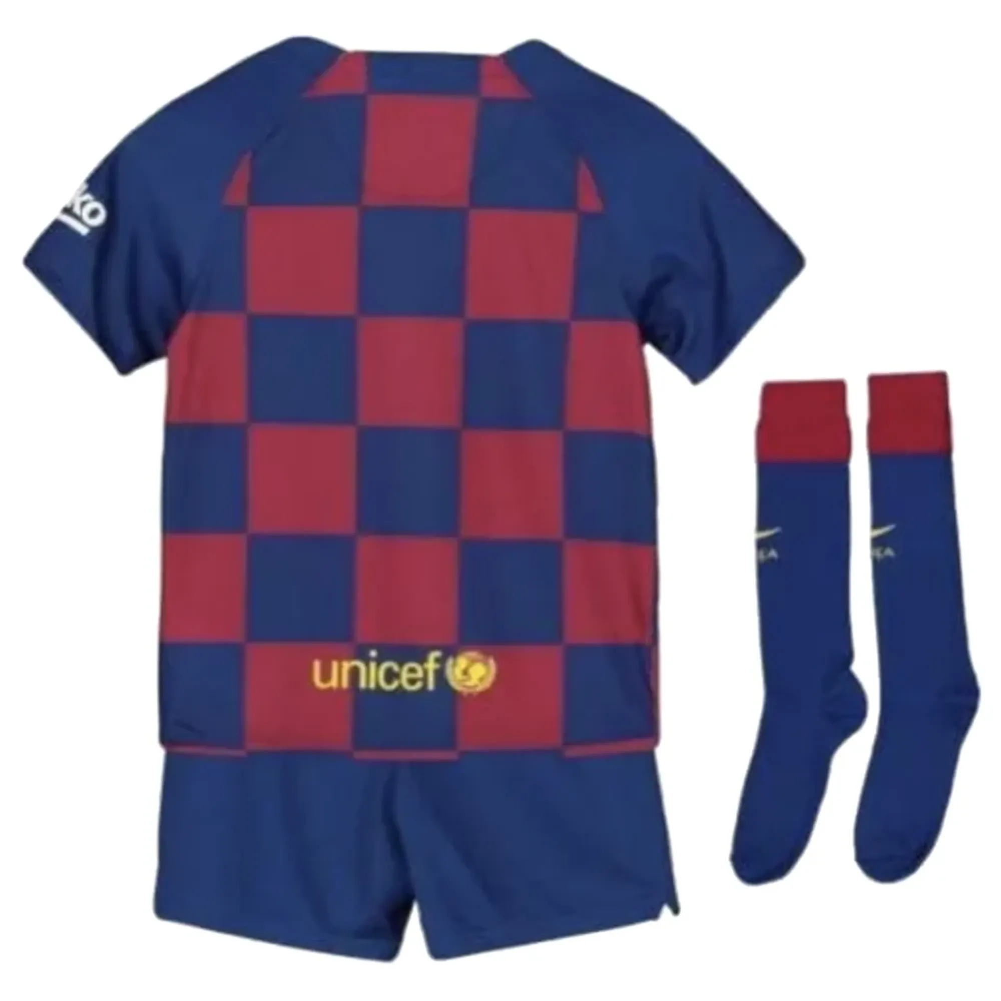 2019-2020 Barcelona Little Boys Home Kit