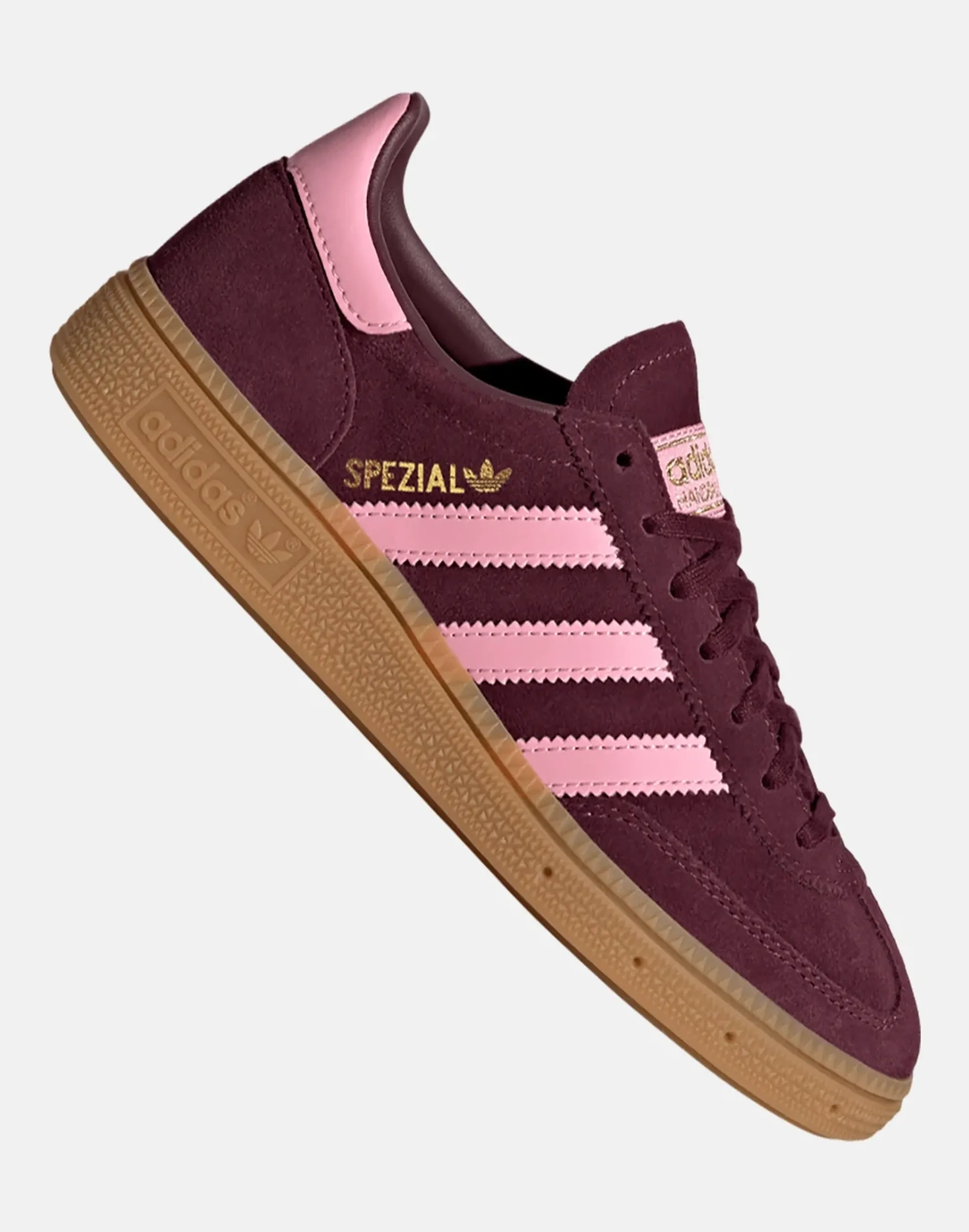 Adidas Originals Older Kids Handball Spezial Trainers in Red/Pink 