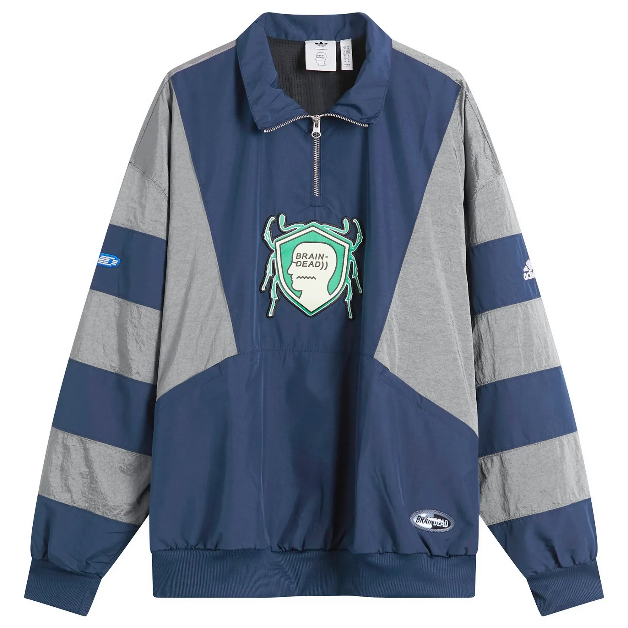 adidas Originals Adidas Men's x Brain Dead Track Top Collegiate Navy