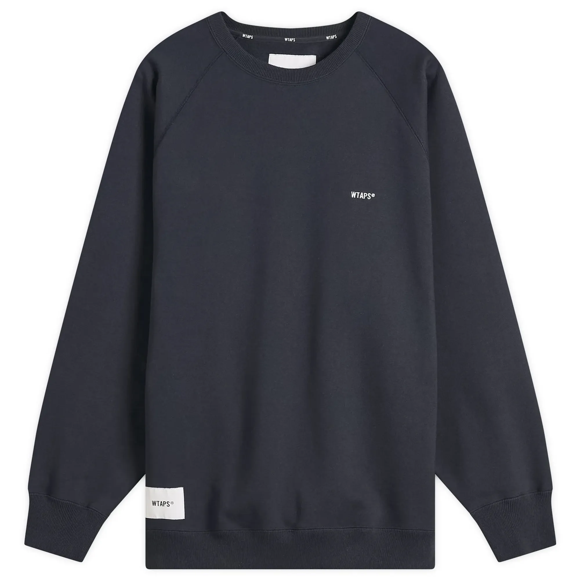 WTAPS Men's Sign Logo Sweatshirt Navy