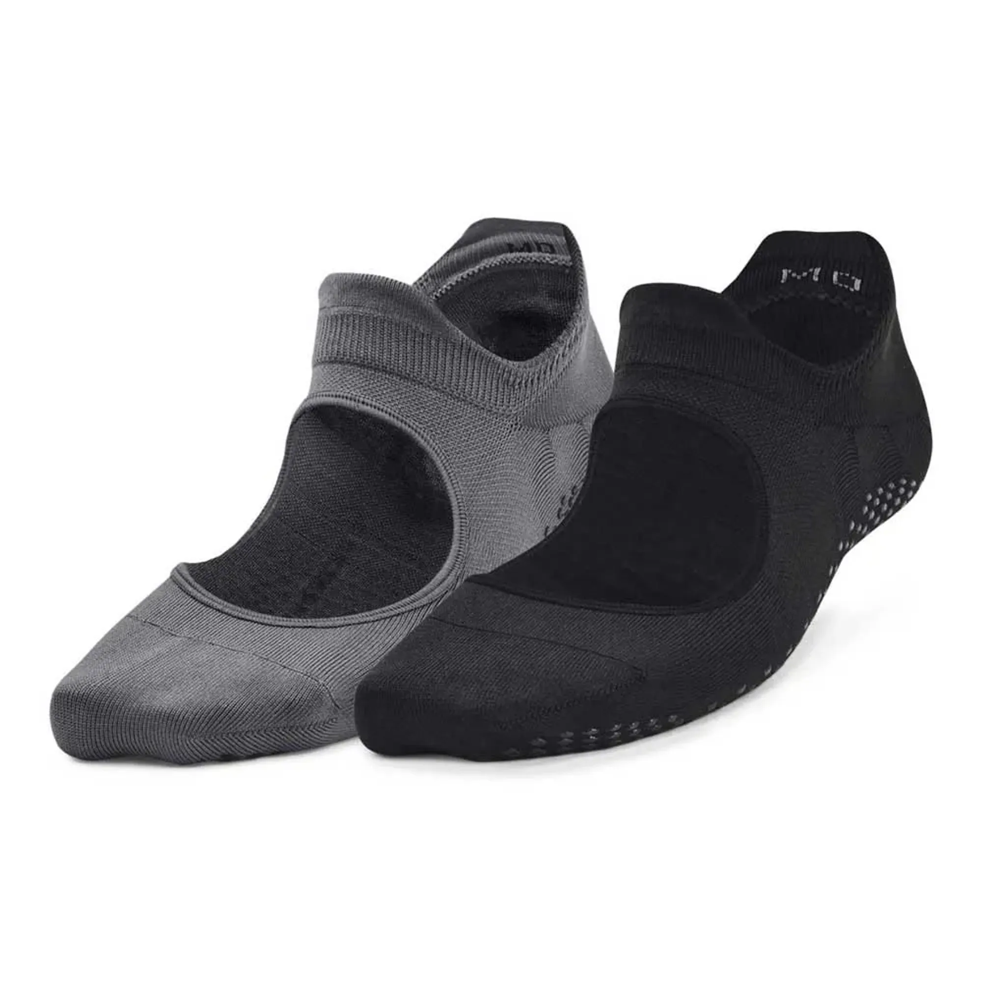 Under Armour  Breathe Balance Women's 2-Pack Socks Black / Pitch Gray / Jet Gray M