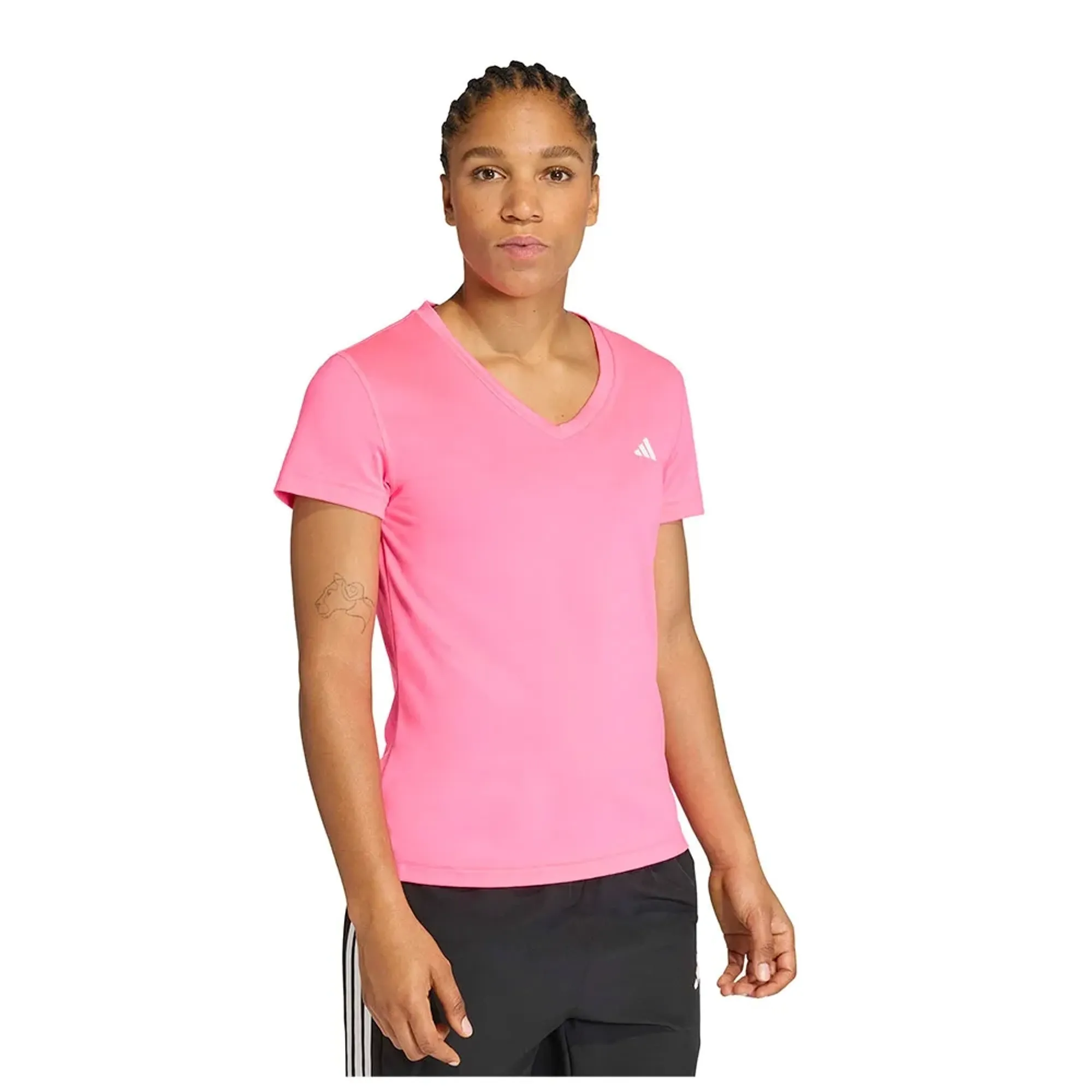 Adidas Workout Essentials V-neck Short Sleeve T-shirt