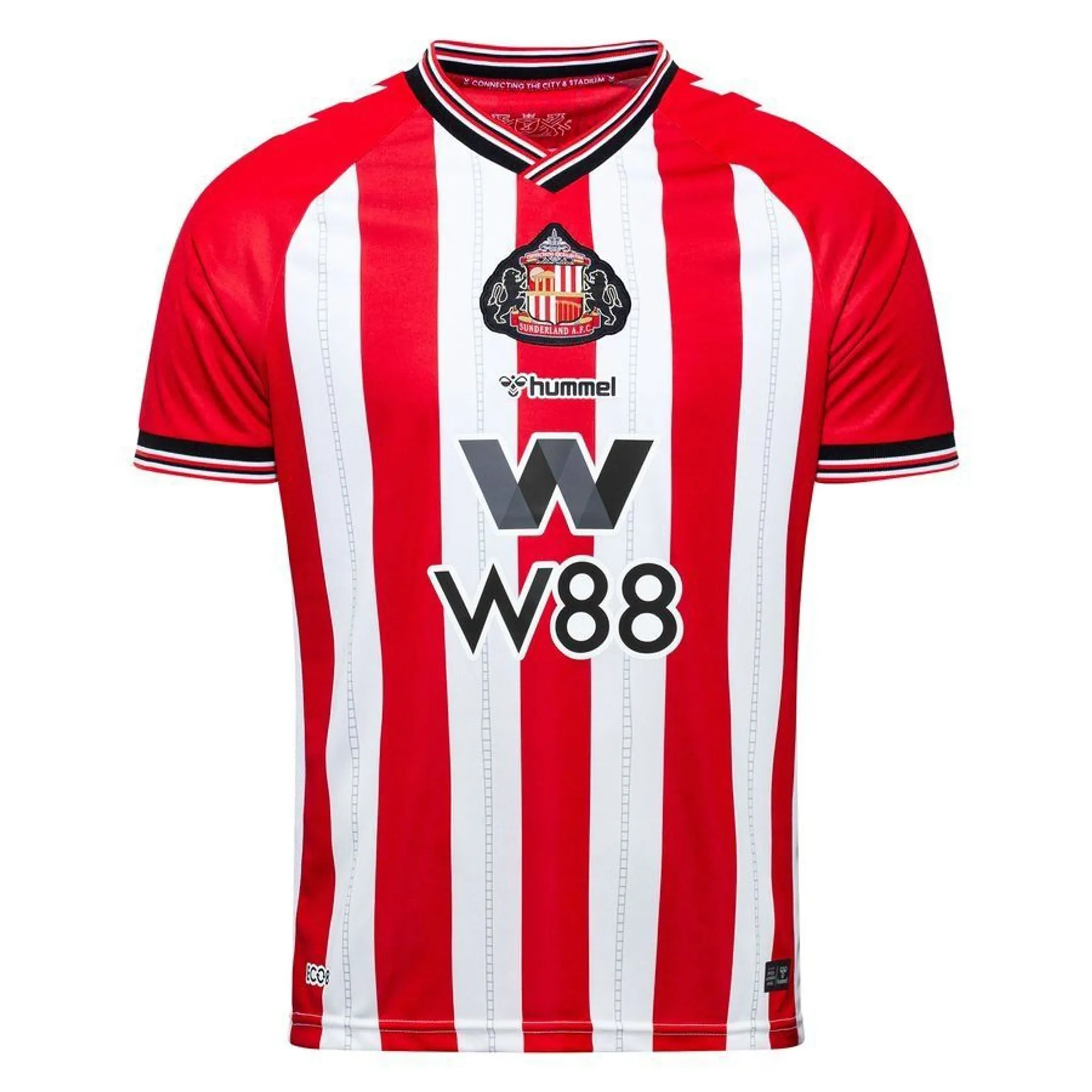 Sunderland Home Shirt 2025/26 - ['Red', 'White']