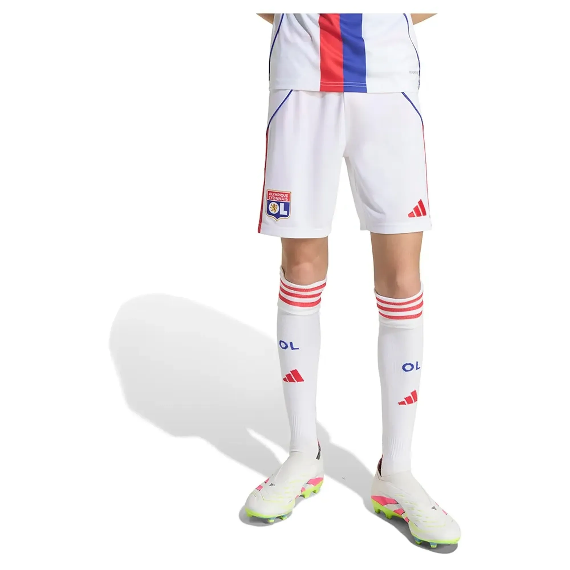 Adidas Olympique Lyonnais 25/26 Home Junior Shorts