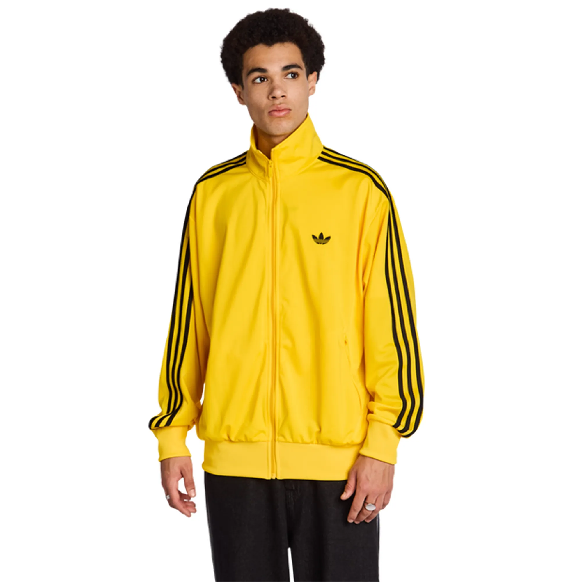Adidas Firebird Men Track Tops - Yellow