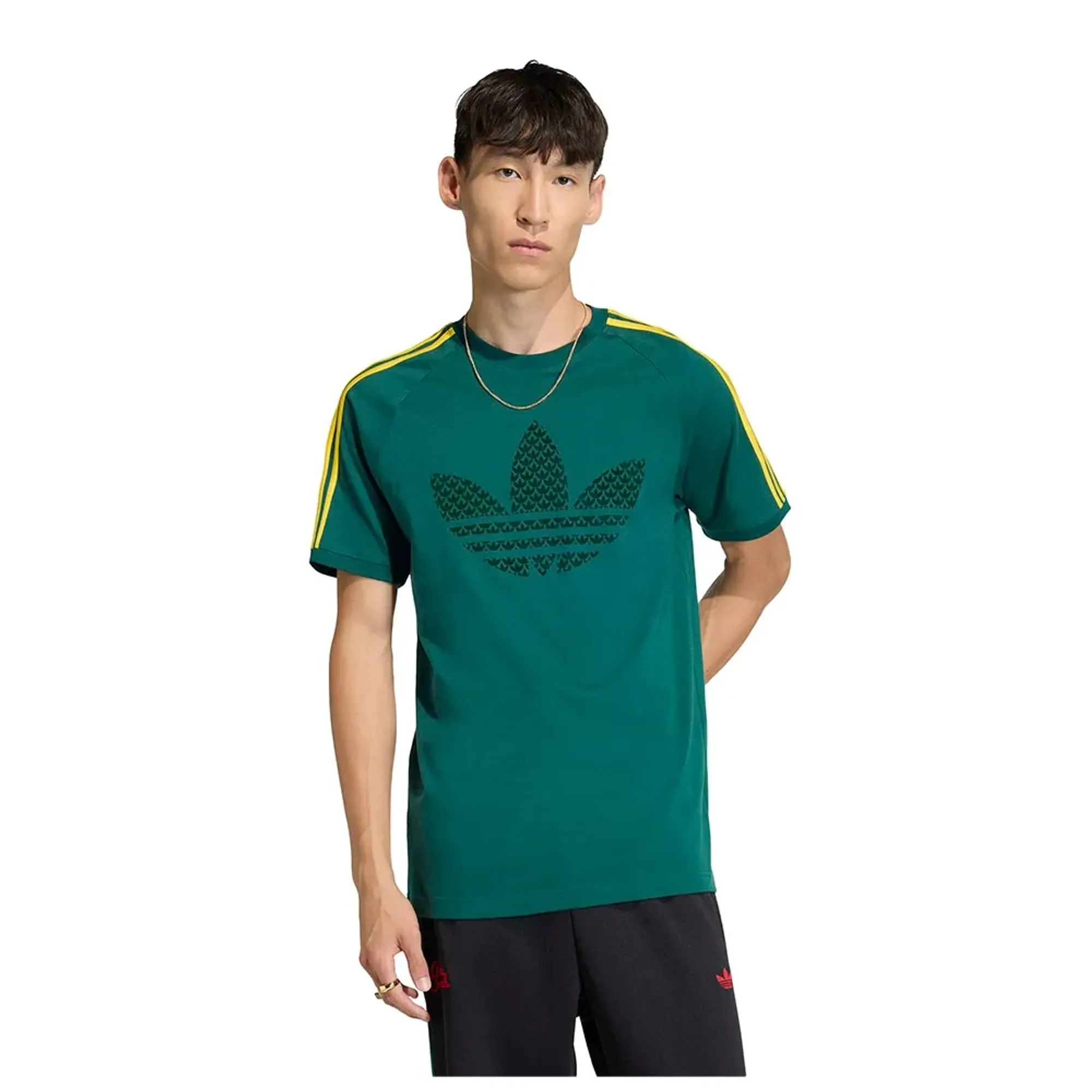 Adidas Monogram Men T-Shirts - Green
