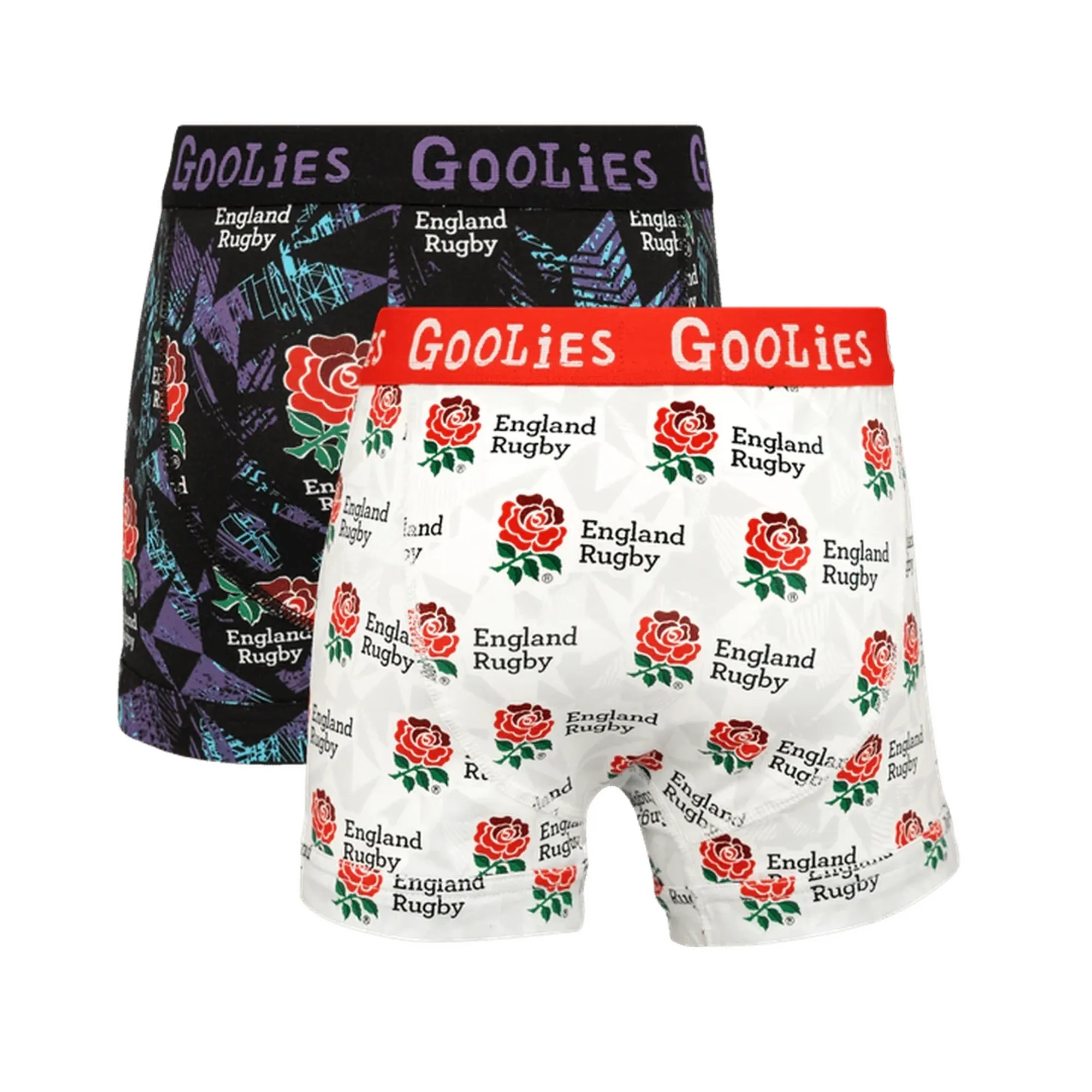 England Rugby Union 25/26 Bundle - Kids Boxer Shorts 2 Pack