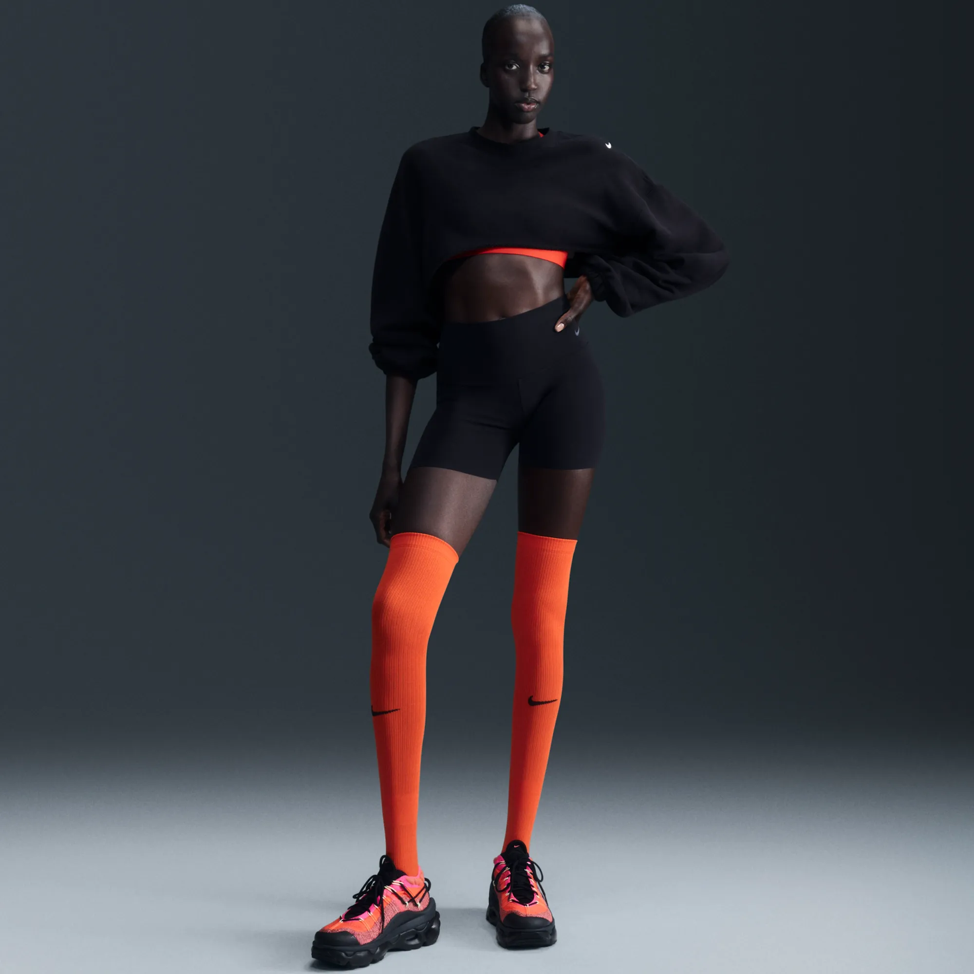 Nike Zenvy Women's High-Waisted 12.5cm (approx.) Biker Shorts - Black - Nylon/Elastane