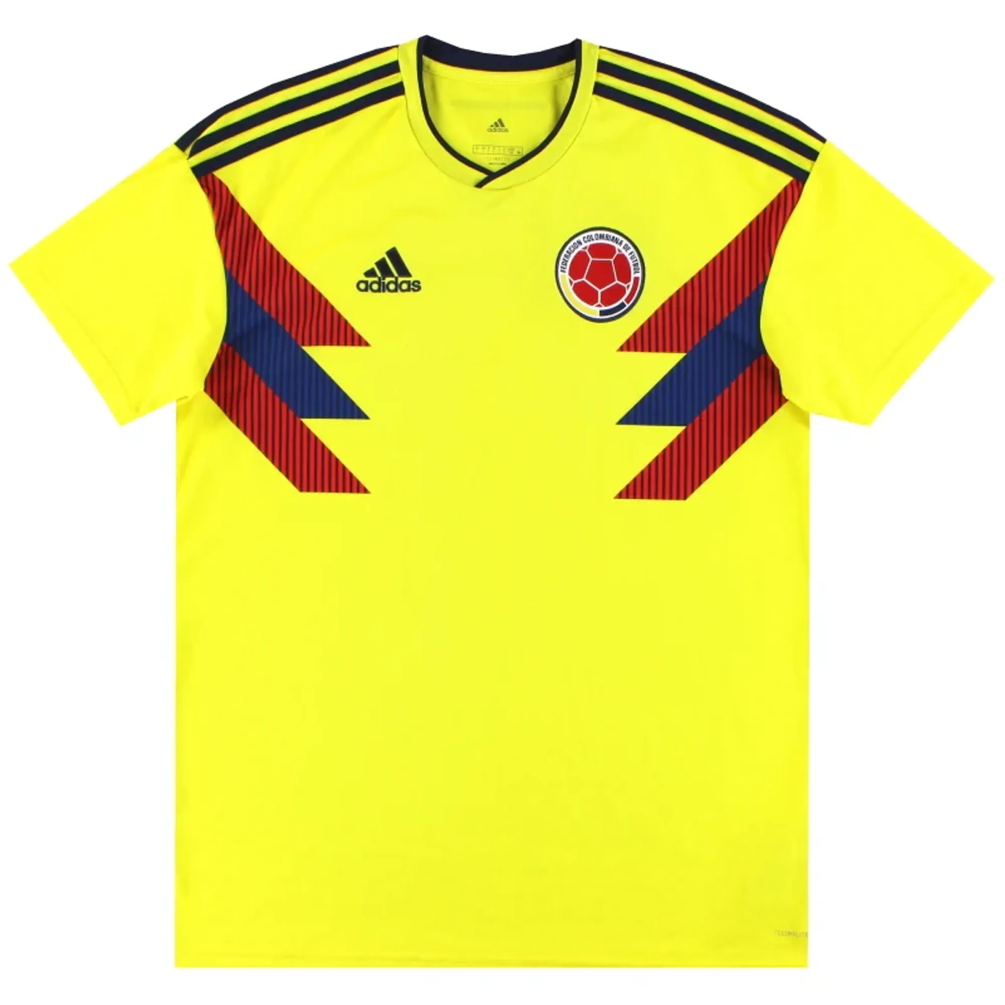 2018-19 Colombia adidas Home Shirt L.Boys - Colombia / Excellent 