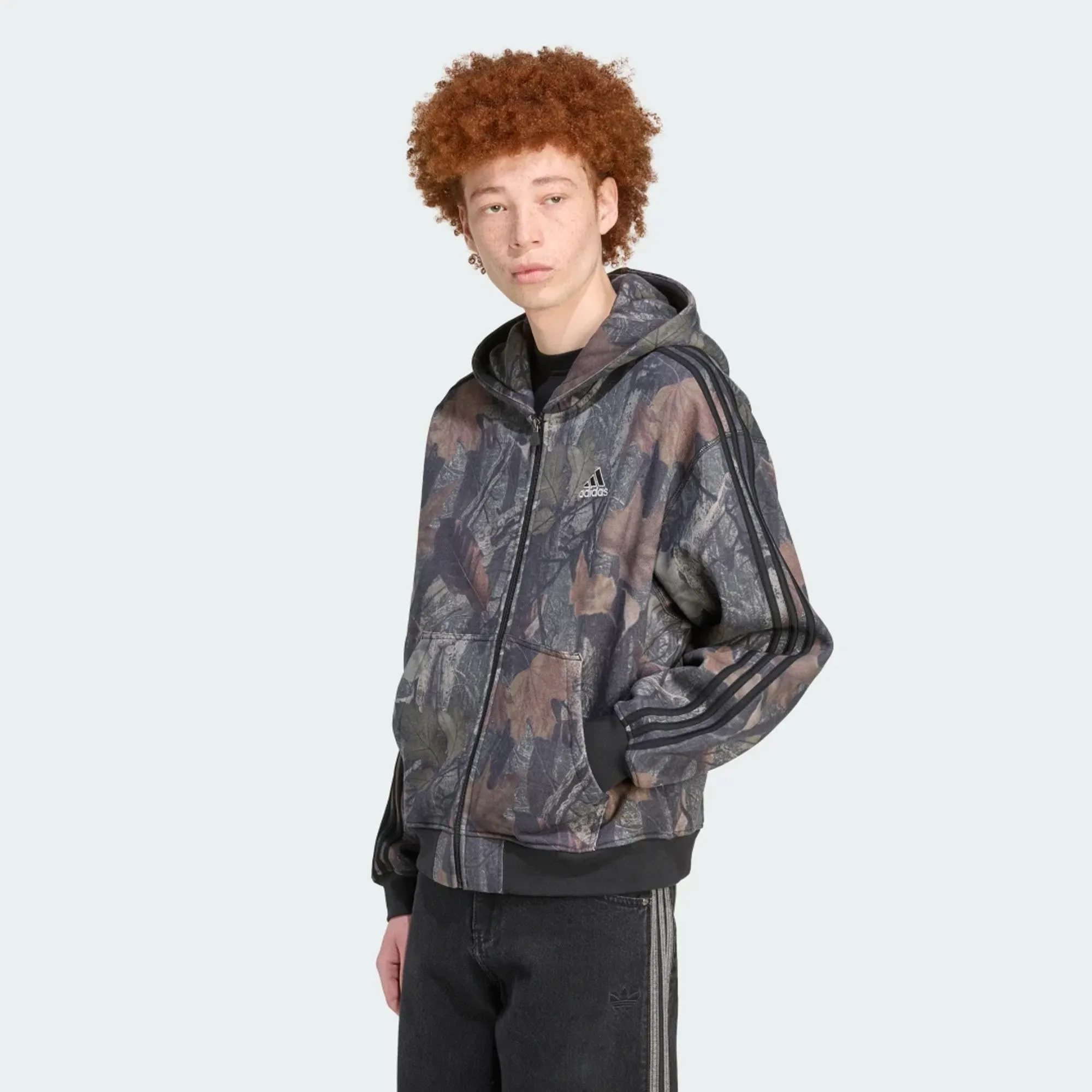 adidas Camo Hooded Full-Zip