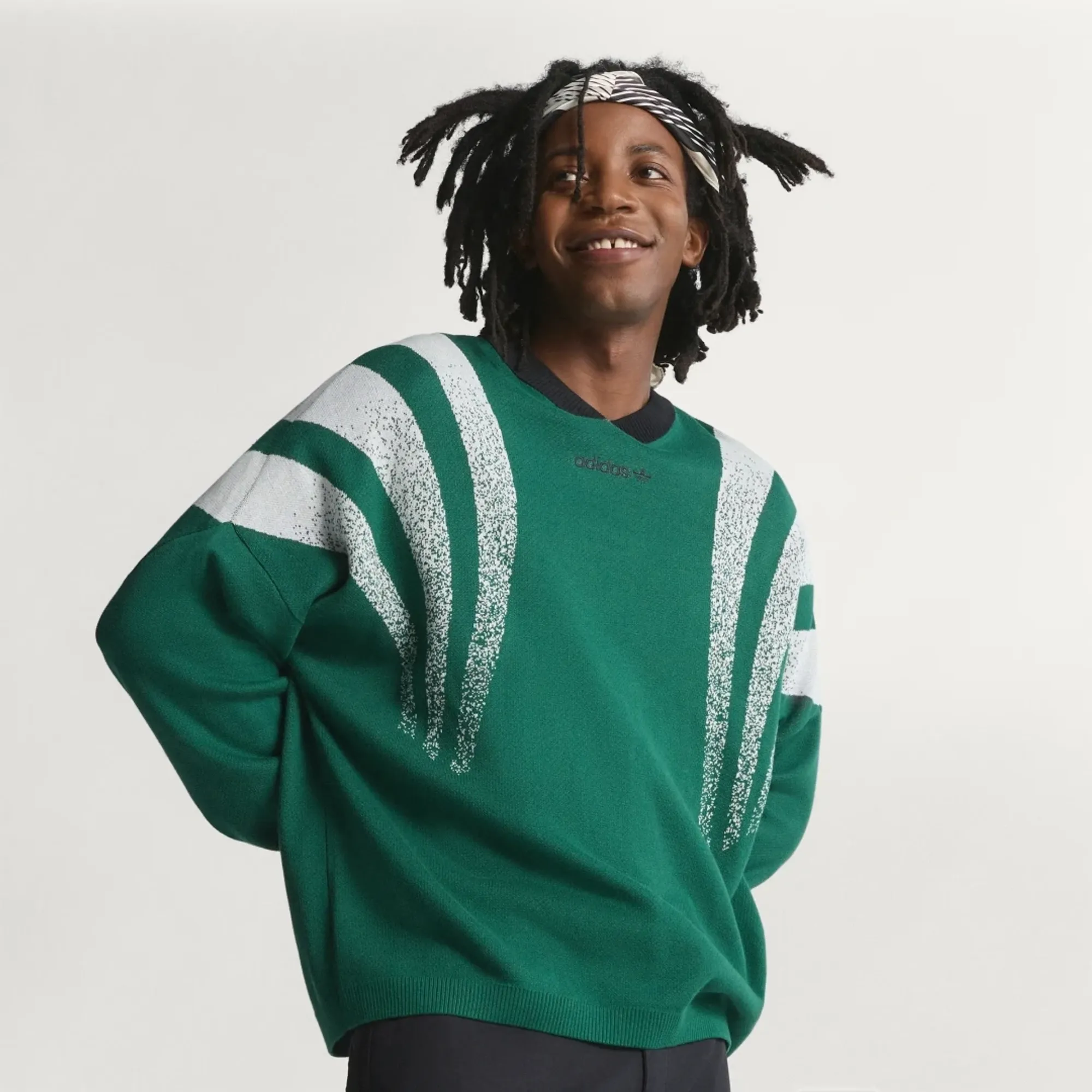adidas SANTIAGO LOOSE FULLY FASHION KNIT JERSEY