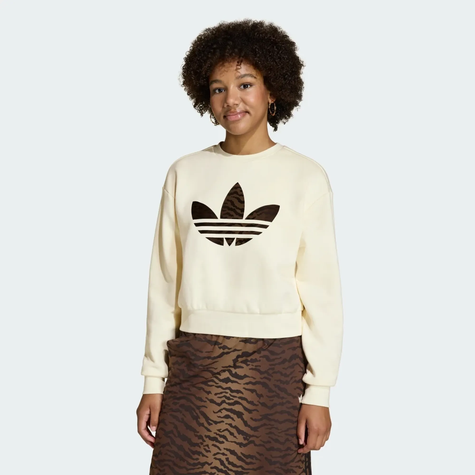 adidas LOOSE BOXY CREW