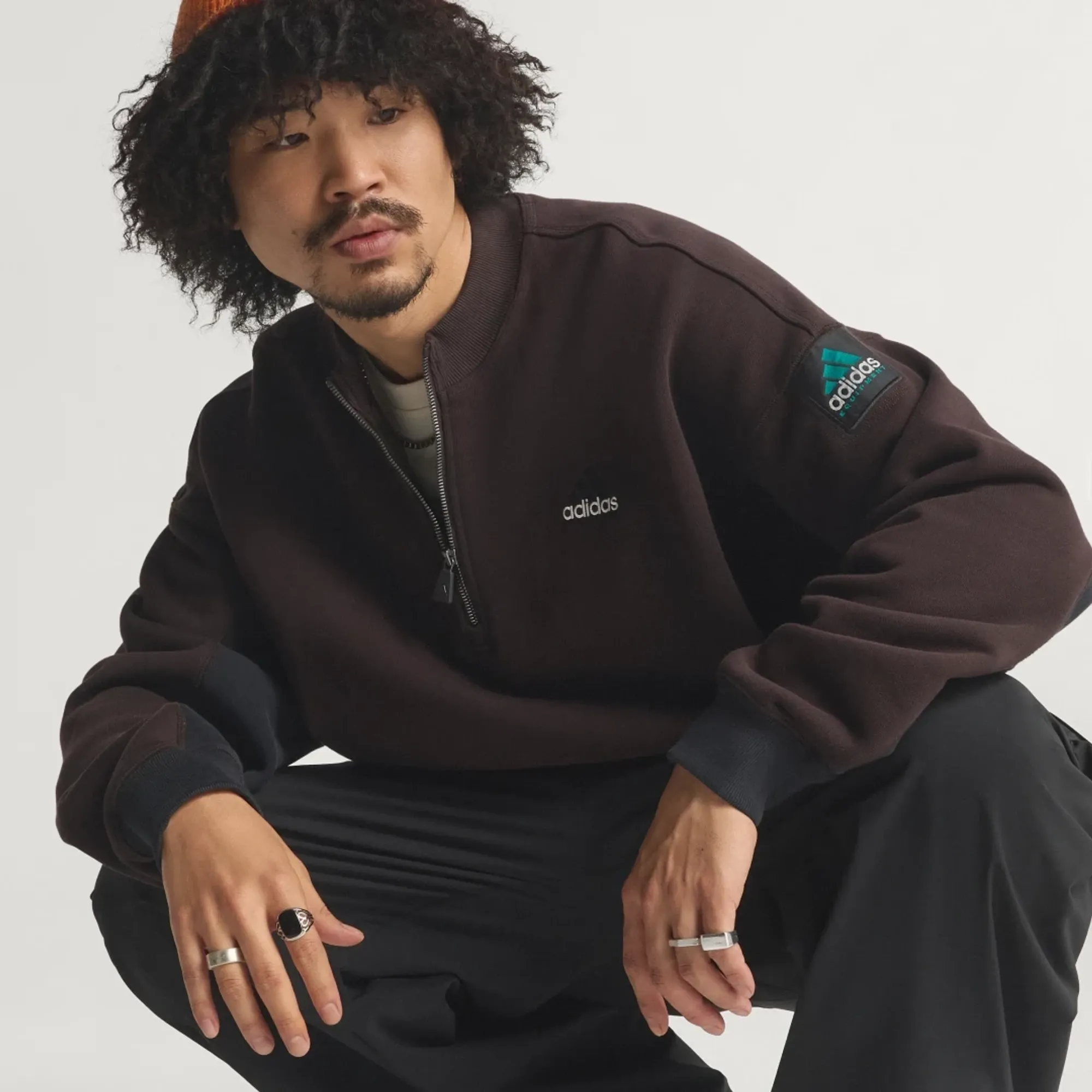 adidas adidas Equipment Blocked Half-Zip