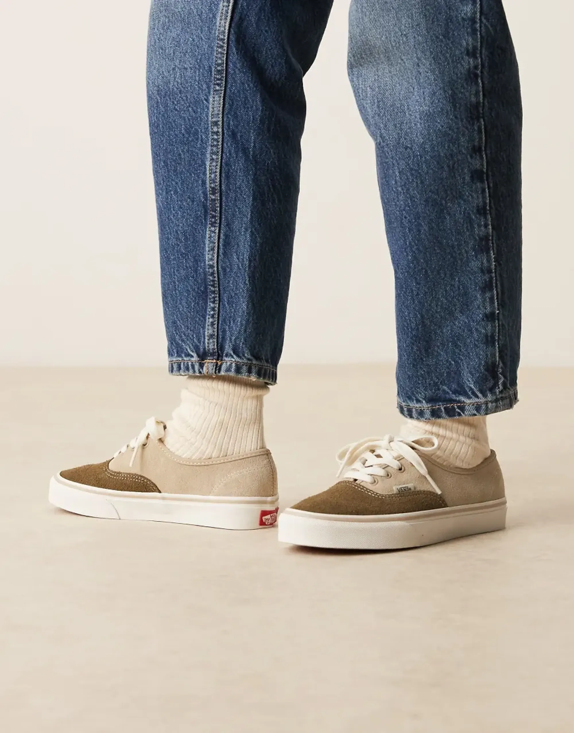 Vans Womens Authentic Trainer - Brown - Size 7 - Brown