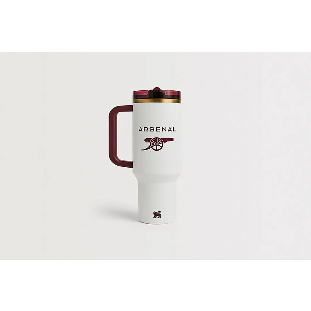 Stanley 1913 x Arsenal Quencher® ProTour Flip Straw Tumbler, White