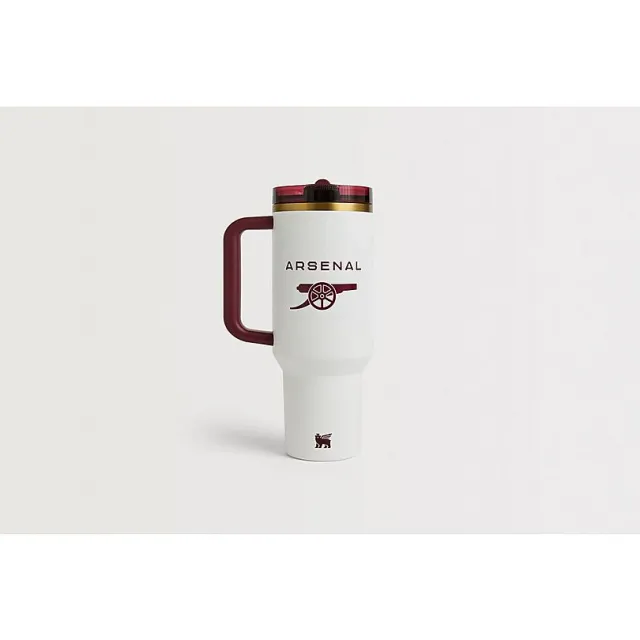 【新品】Arsenal Quencher ProTour FlipTumbler Stanley 1913 x Arsenal Quencher® ProTour Flip Straw Tumbler, White