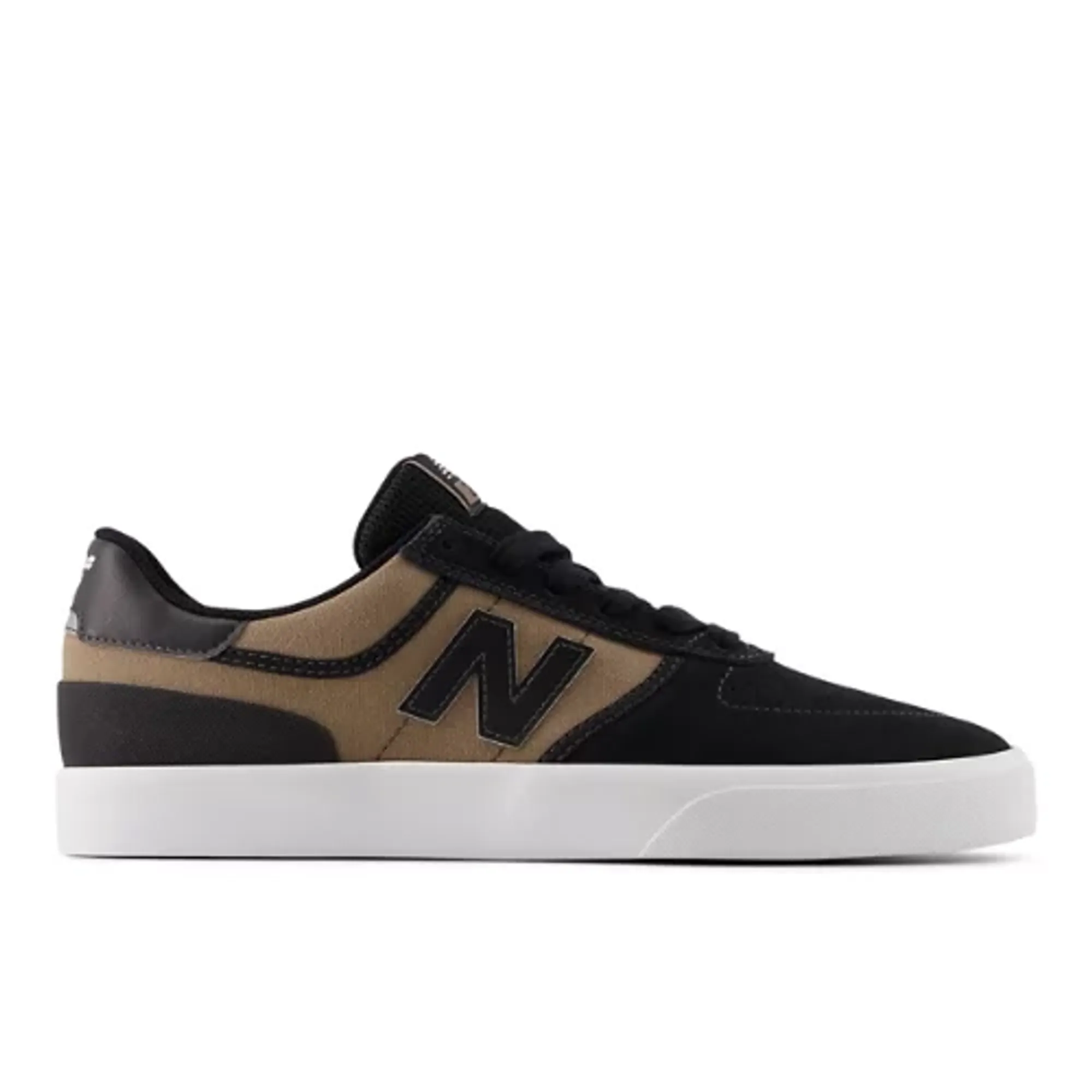 New Balance Unisex NB Numeric 272 in Black/Brown Suede/Mesh