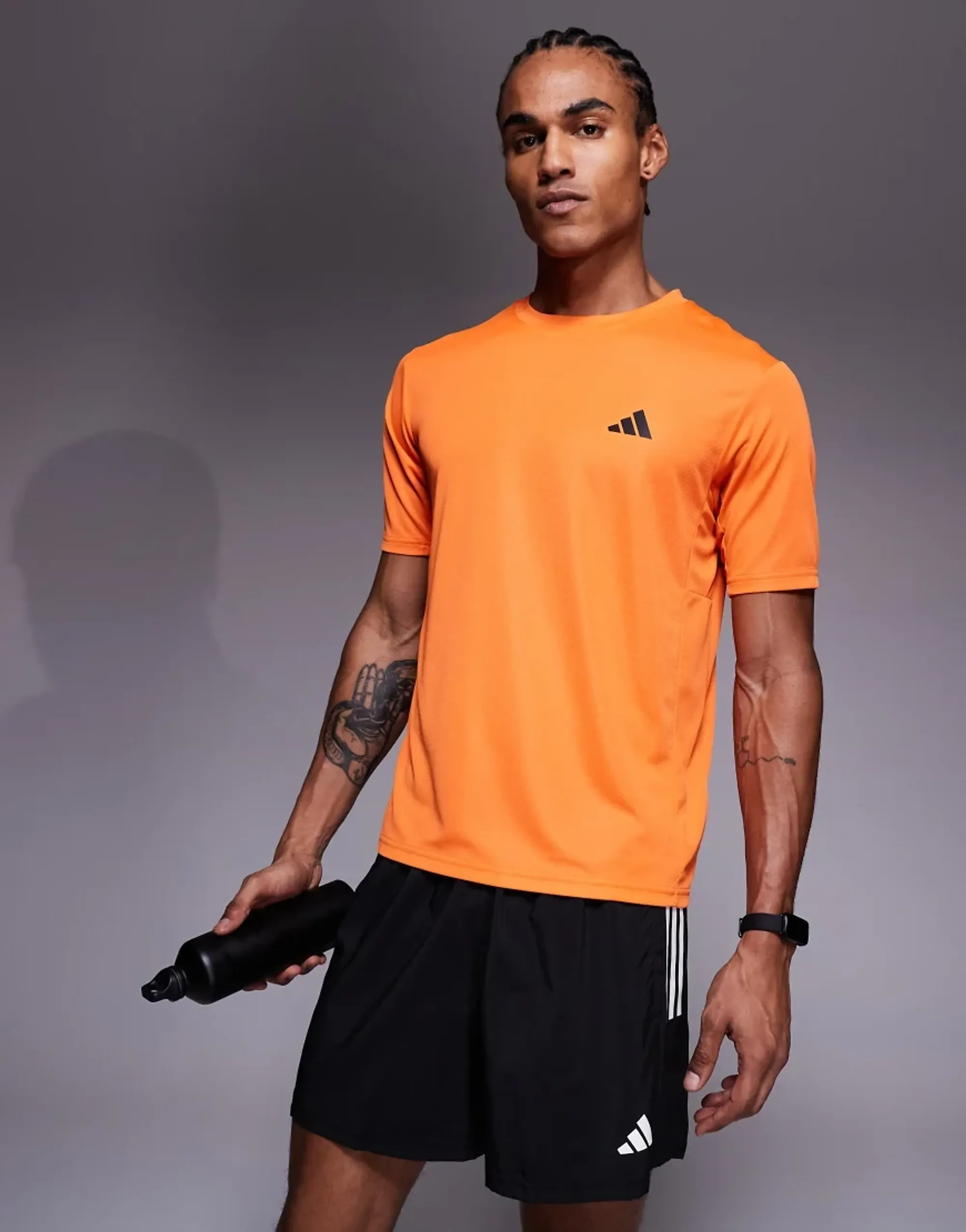 Adidas Training Essentials T-Shirt In Orange